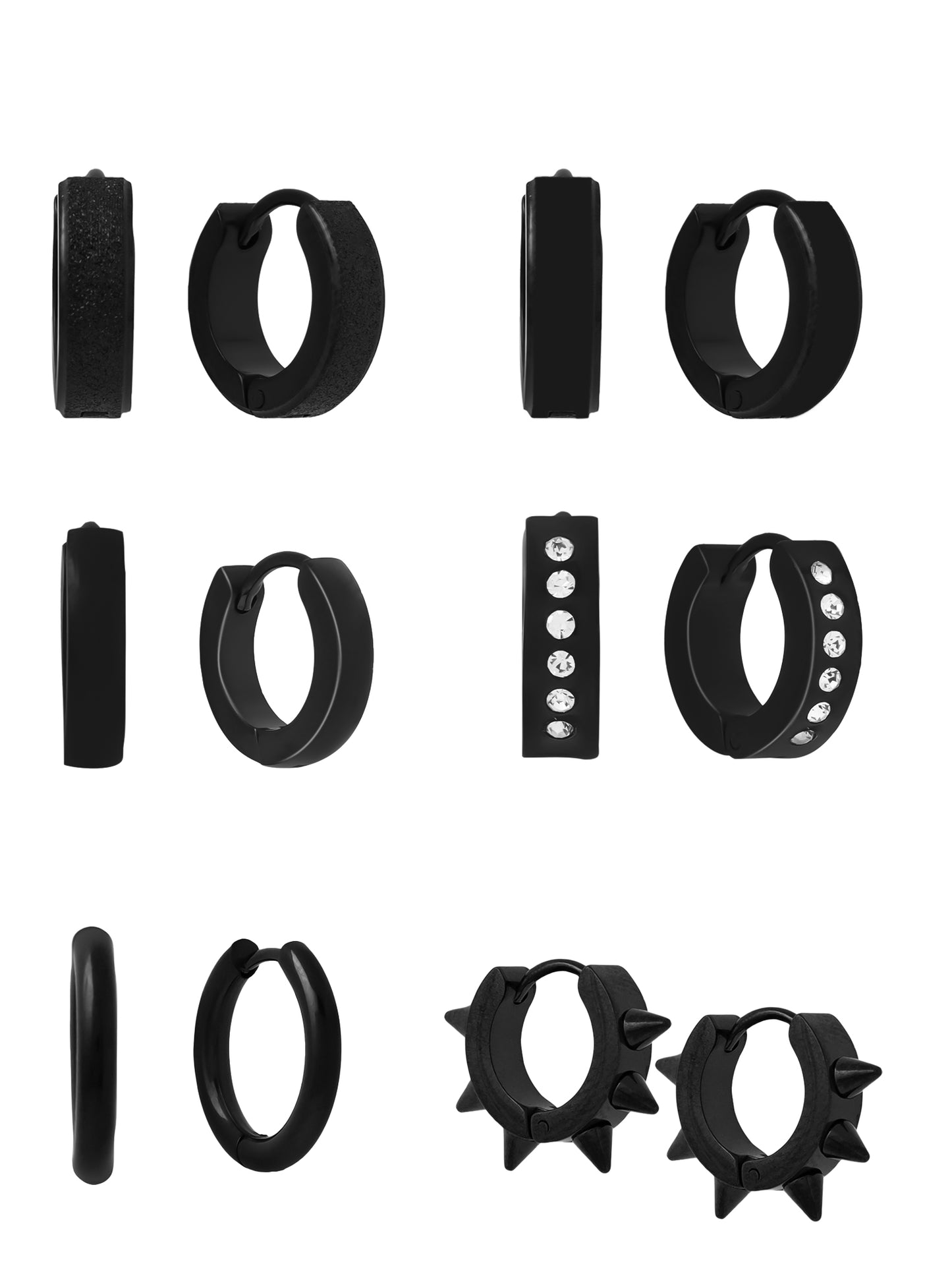 Yellow Chimes stainless steel earrings - secured with push back clasp