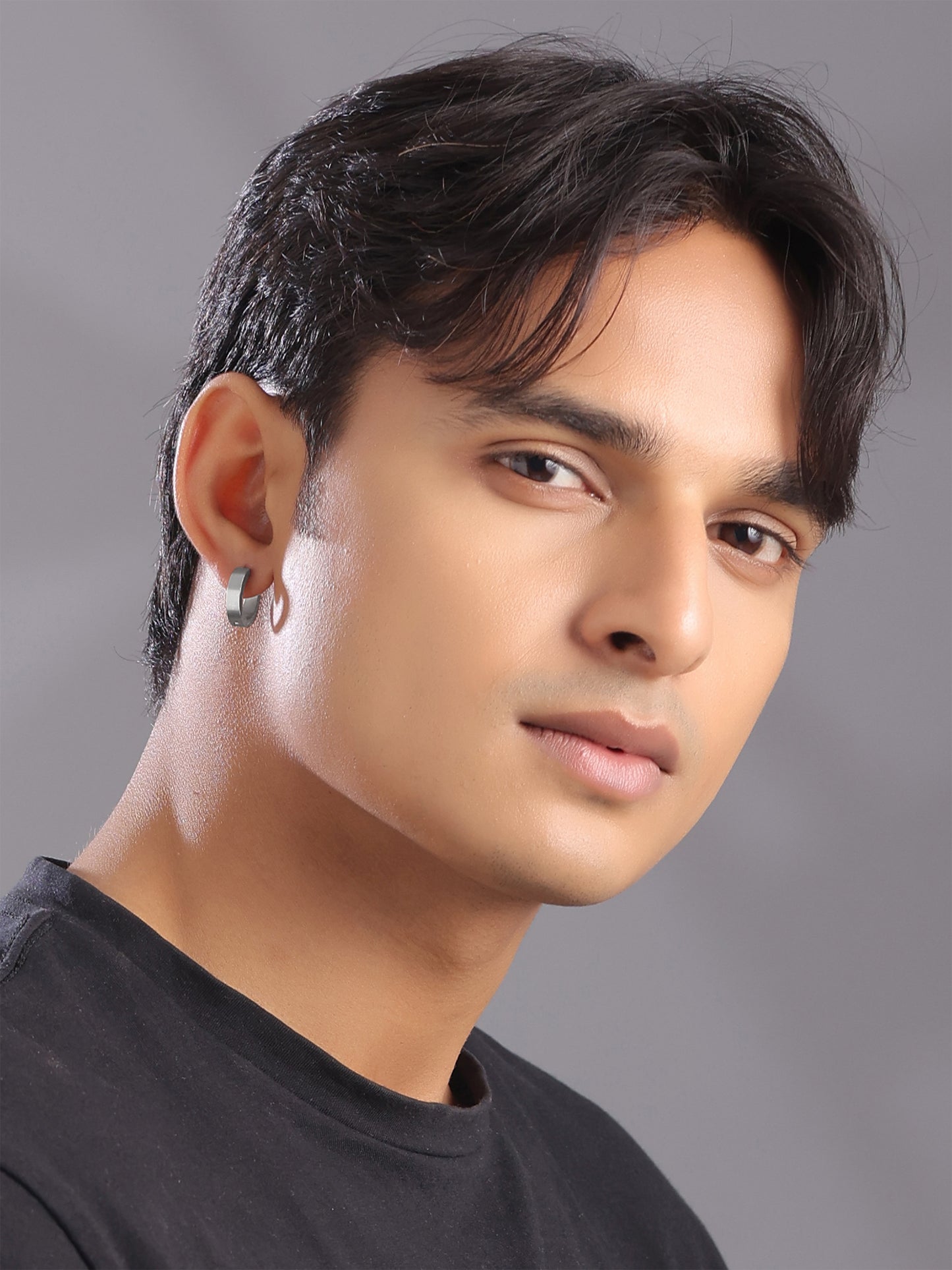 Yellow Chimes multicolor earrings for men - formal occasions