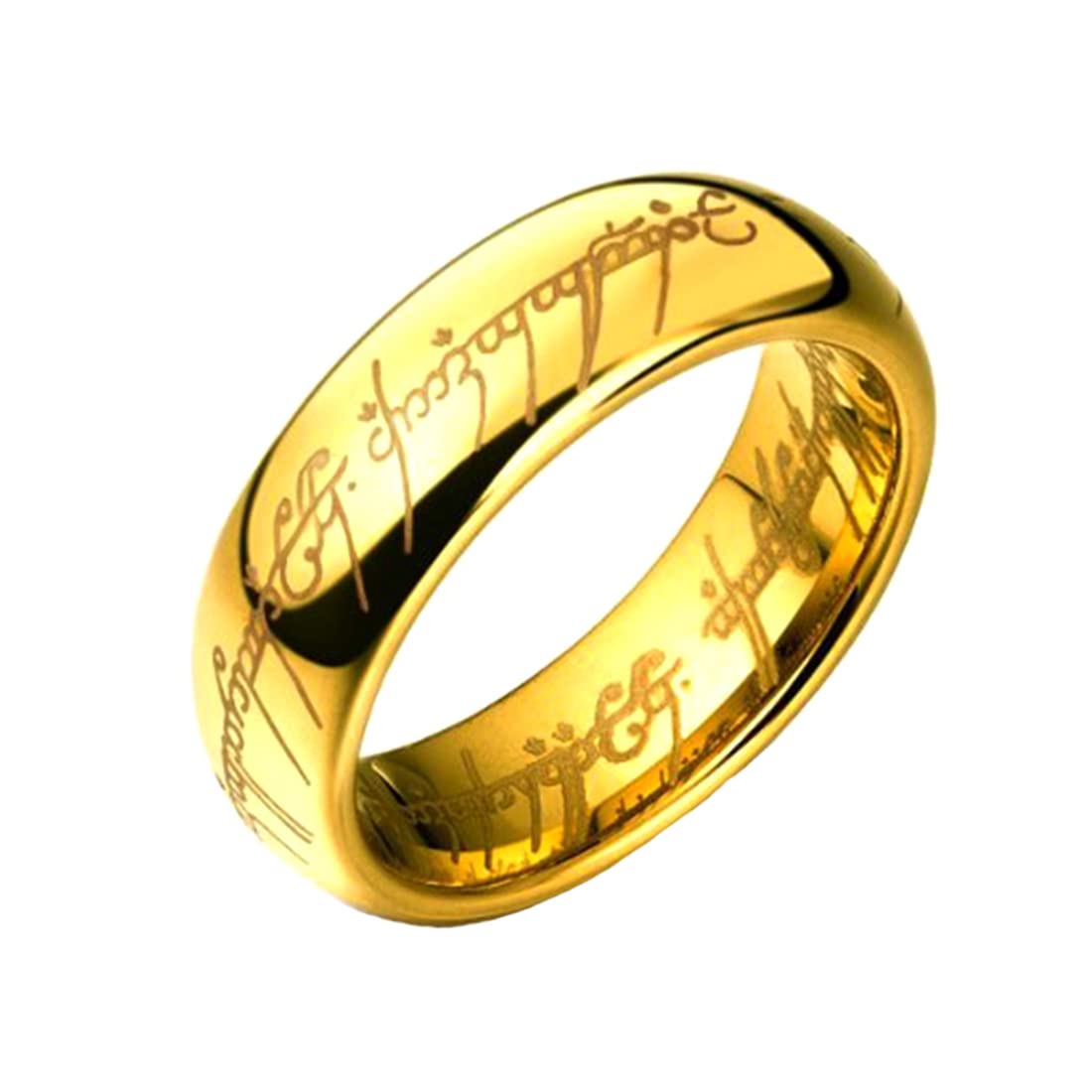 Yellow Chimes Rings for Men and Boys Gold Plated Ring for Men