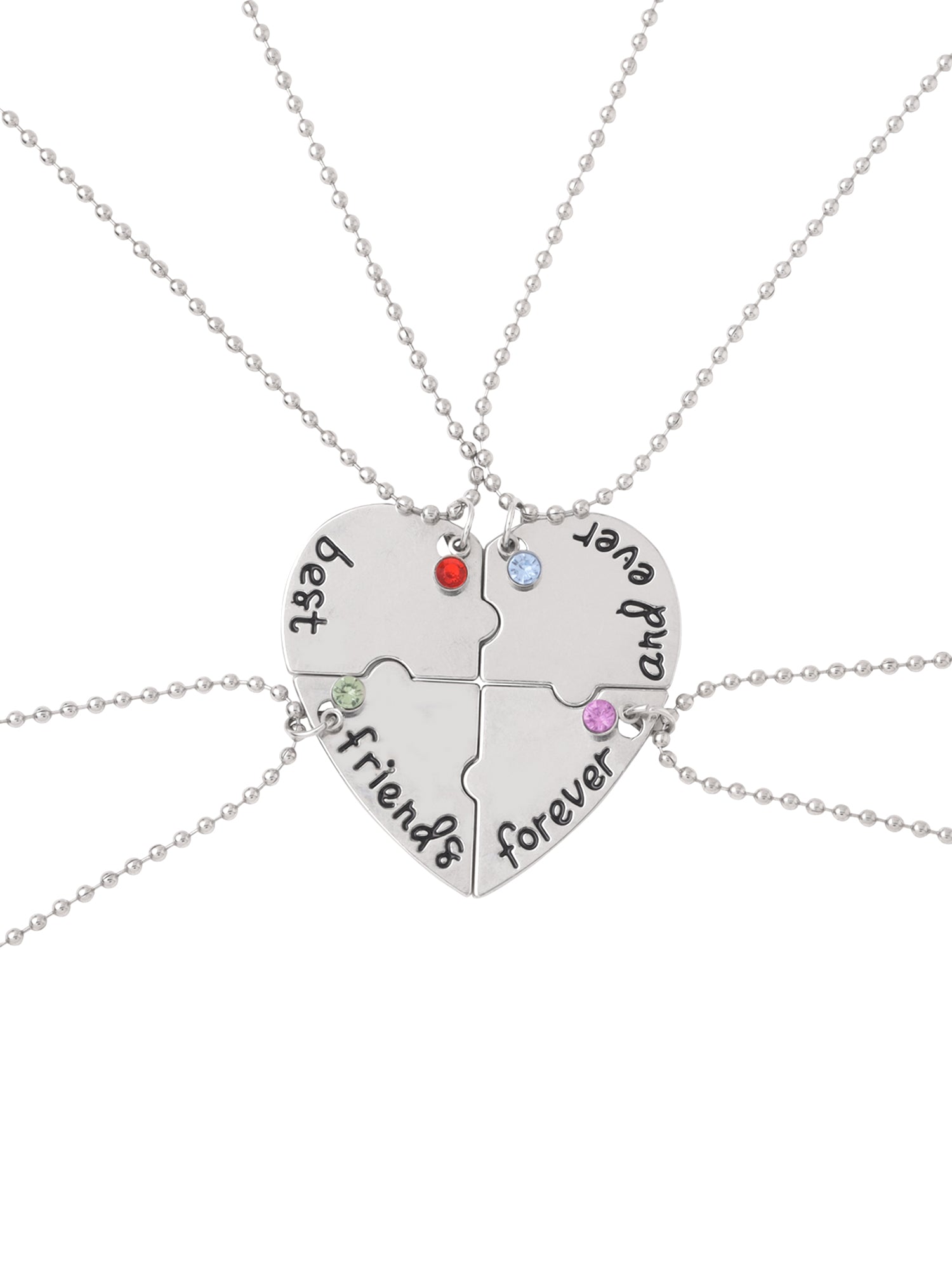 Yellow Chimes Friendship Necklace Best Friend Locket Chain with Pendant Girls Chains and Necklaces for Women Neck Accessories Friendship Chain