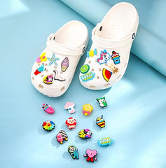 Melbees by Yellow Chimes Shoe Charms for Kids Girls Teens |Shoe Accessories Multi Design | Shoe Decoration Charms| Shoe Charms for Clogs Unisex | Shoe Jibbitz Charms