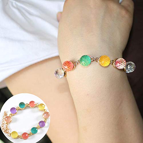 Yellow Chimes Lovely Candy Colored Crystals Gold Plated Bracelets for Women and Girls