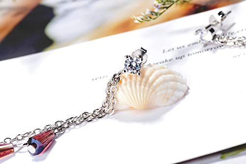 Yellow Chimes Stylish Designer Range Crystal Bells Danglers Earring for Women & Girls