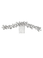 Yellow Chimes Comb Pin for Women Hair Accessories for Women White Crystal Comb Clips for Hair for Women Hair Pin Bridal Hair Accessories for Wedding Side Pin/Comb Pin/Juda Pin Accessories for Women