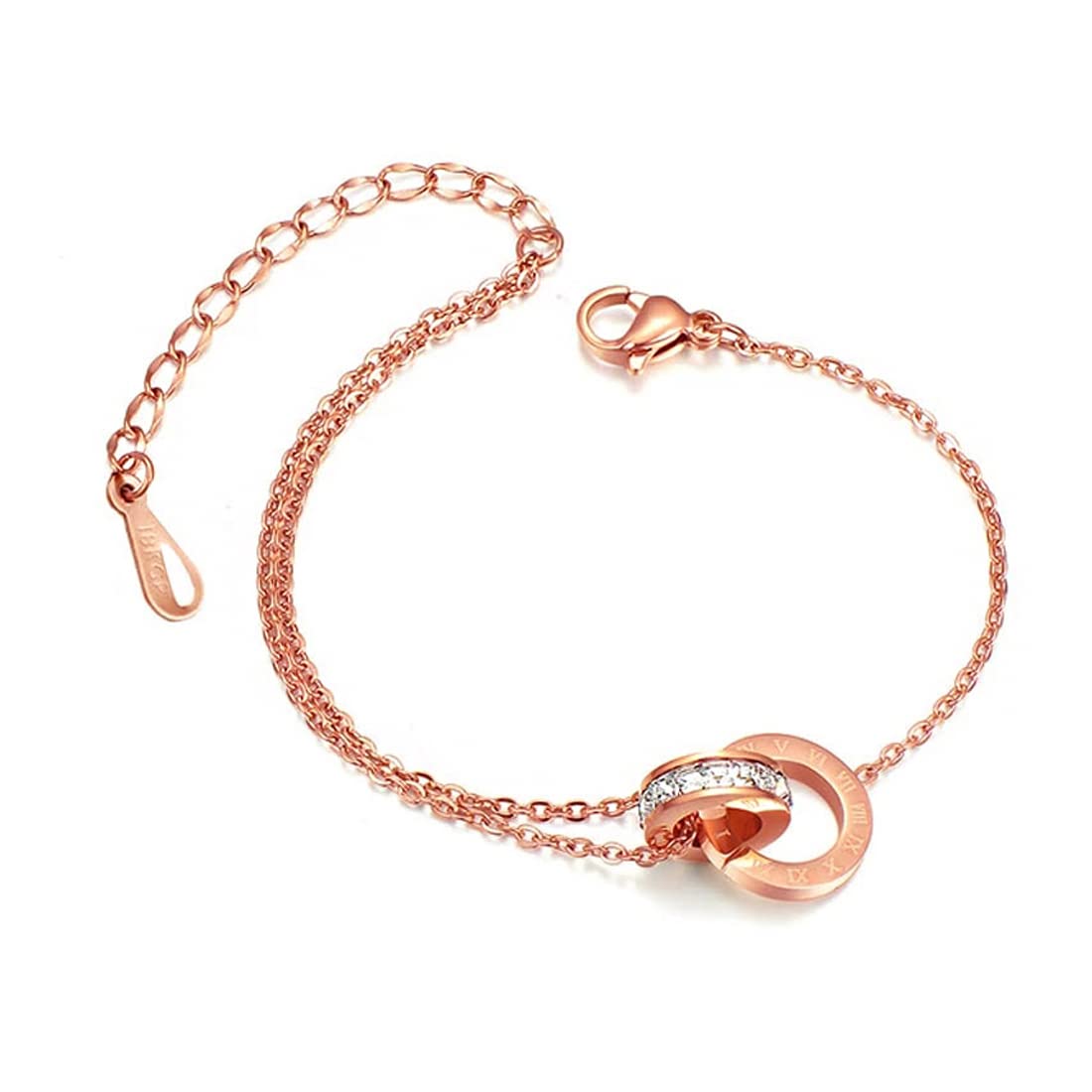 Ladies rose deals gold bracelets