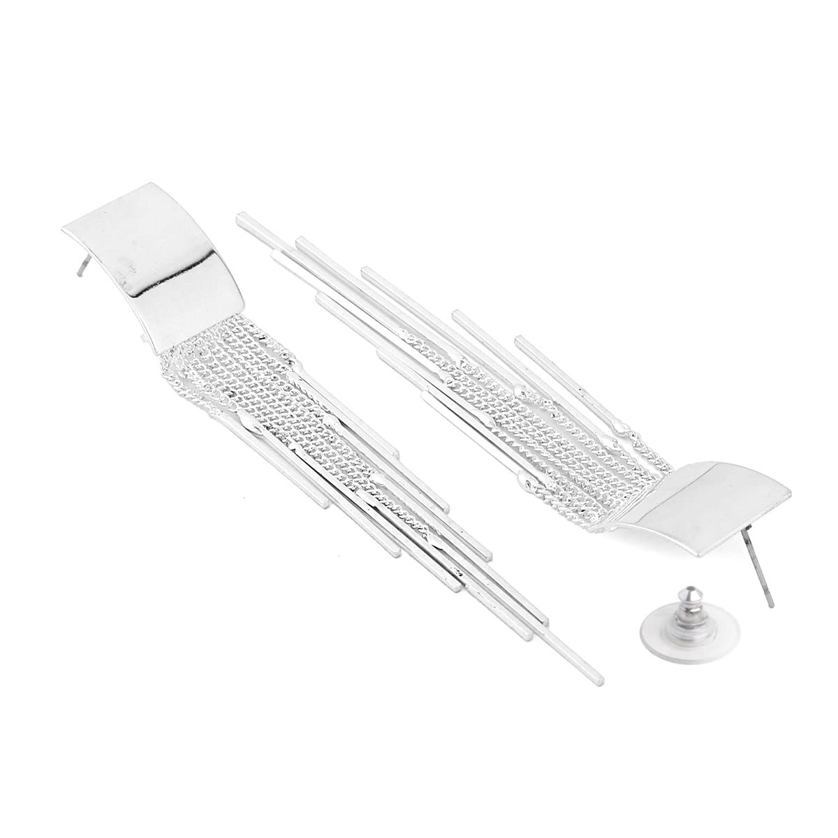 Yellow Chimes Earrings For Women Gold Toned Crystal Dangler Earrings For Women and Girls