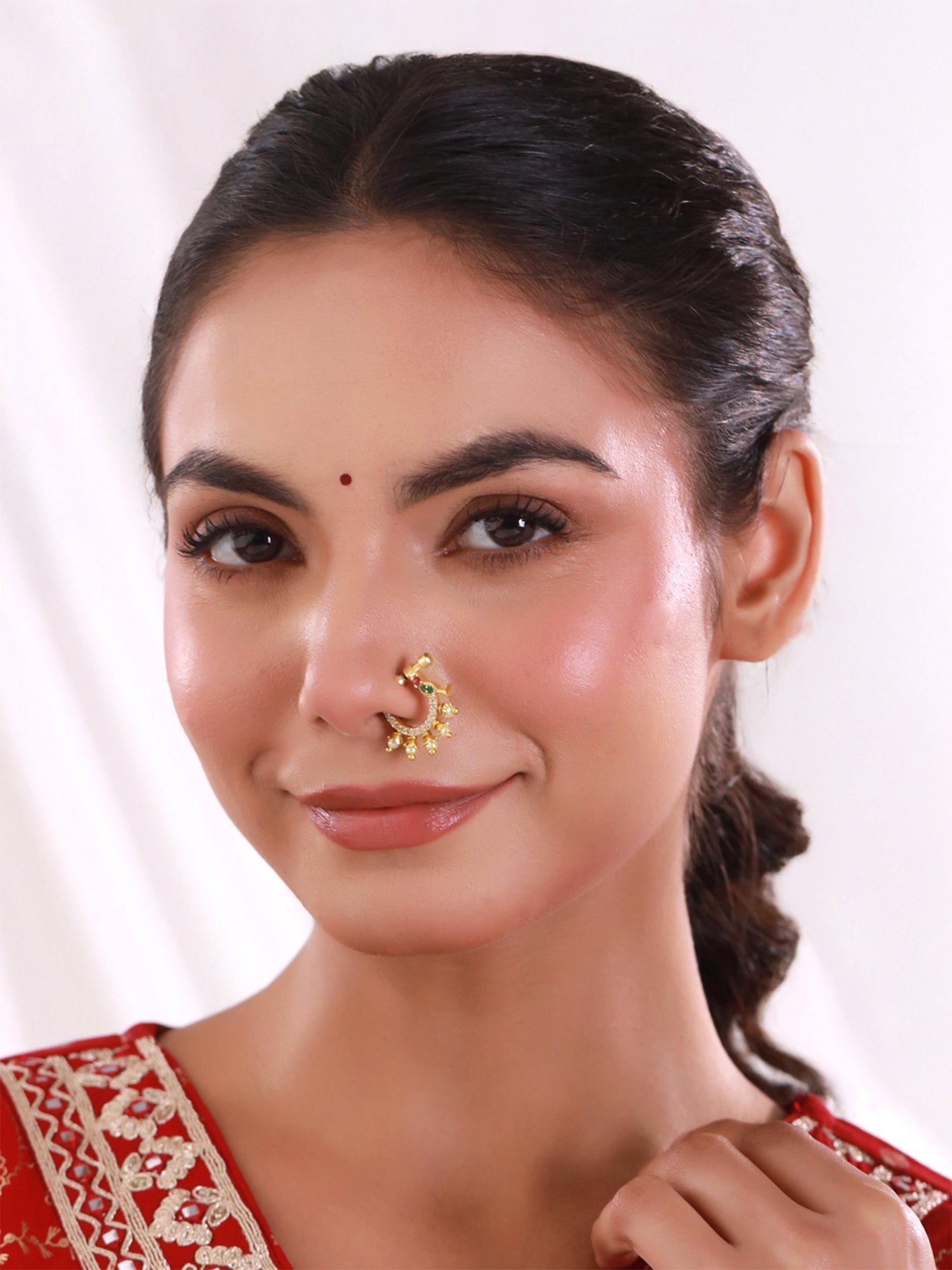 Jewelry Girly Nose Rings Ellie J Maui Nose Pin 14k Gold Diamond