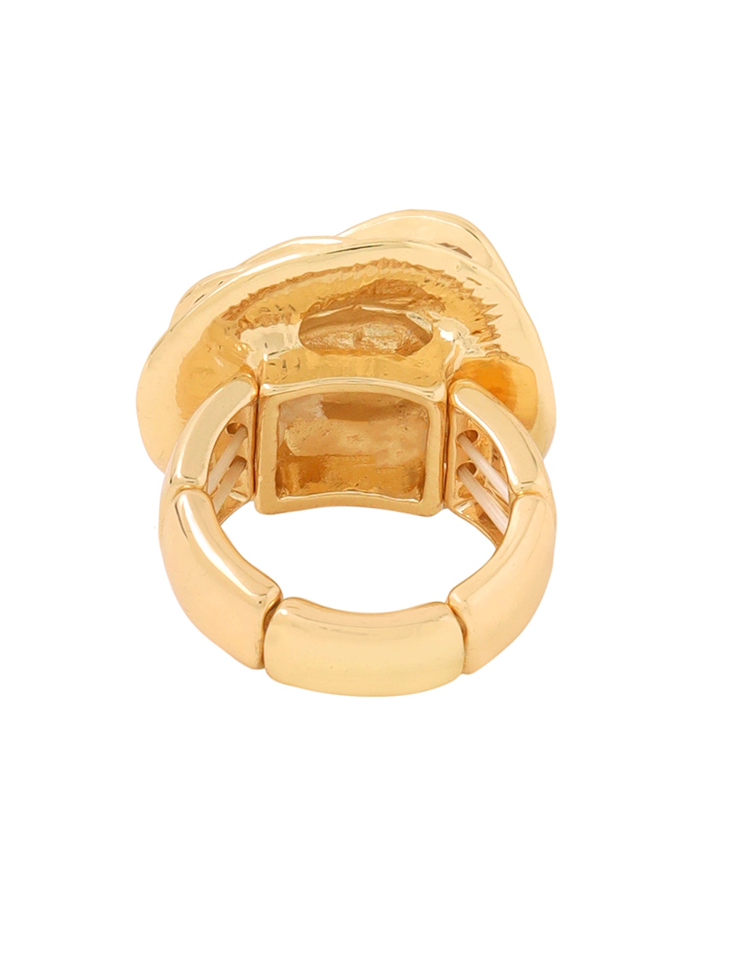 Yellow Chimes adjustable gold plated ring - perfect for birthday gifts