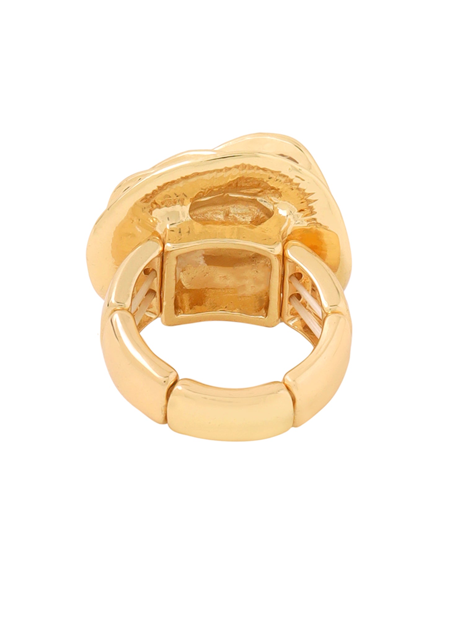 Yellow Chimes adjustable gold plated ring - perfect for birthday gifts