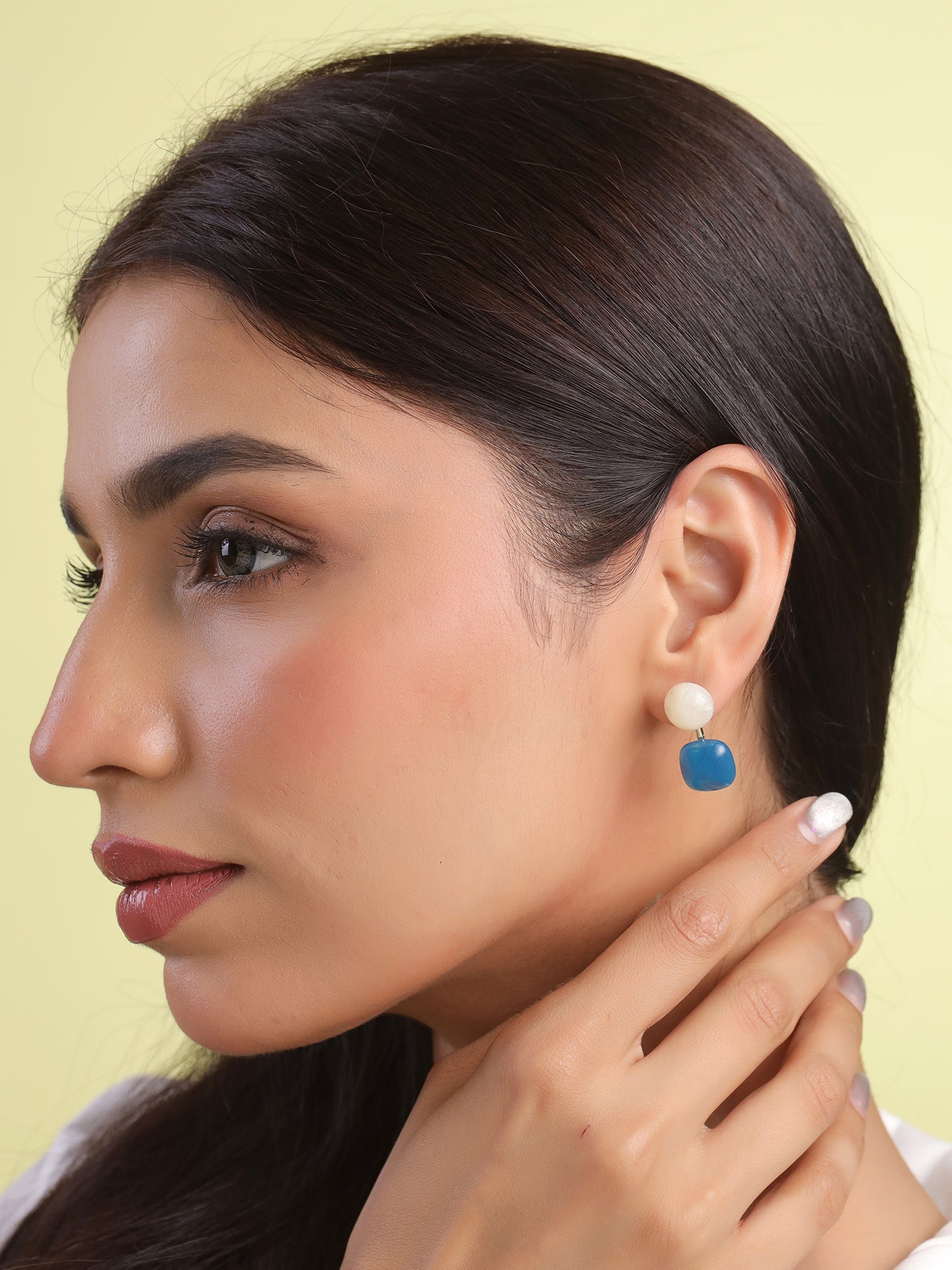 Yellow Chimes elegant earrings - birthday gift idea