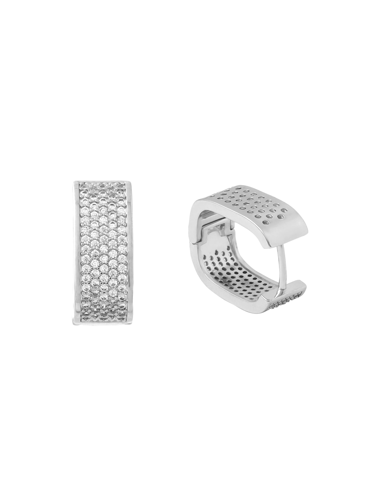 Yellow Chimes silver earrings - perfect for office wear