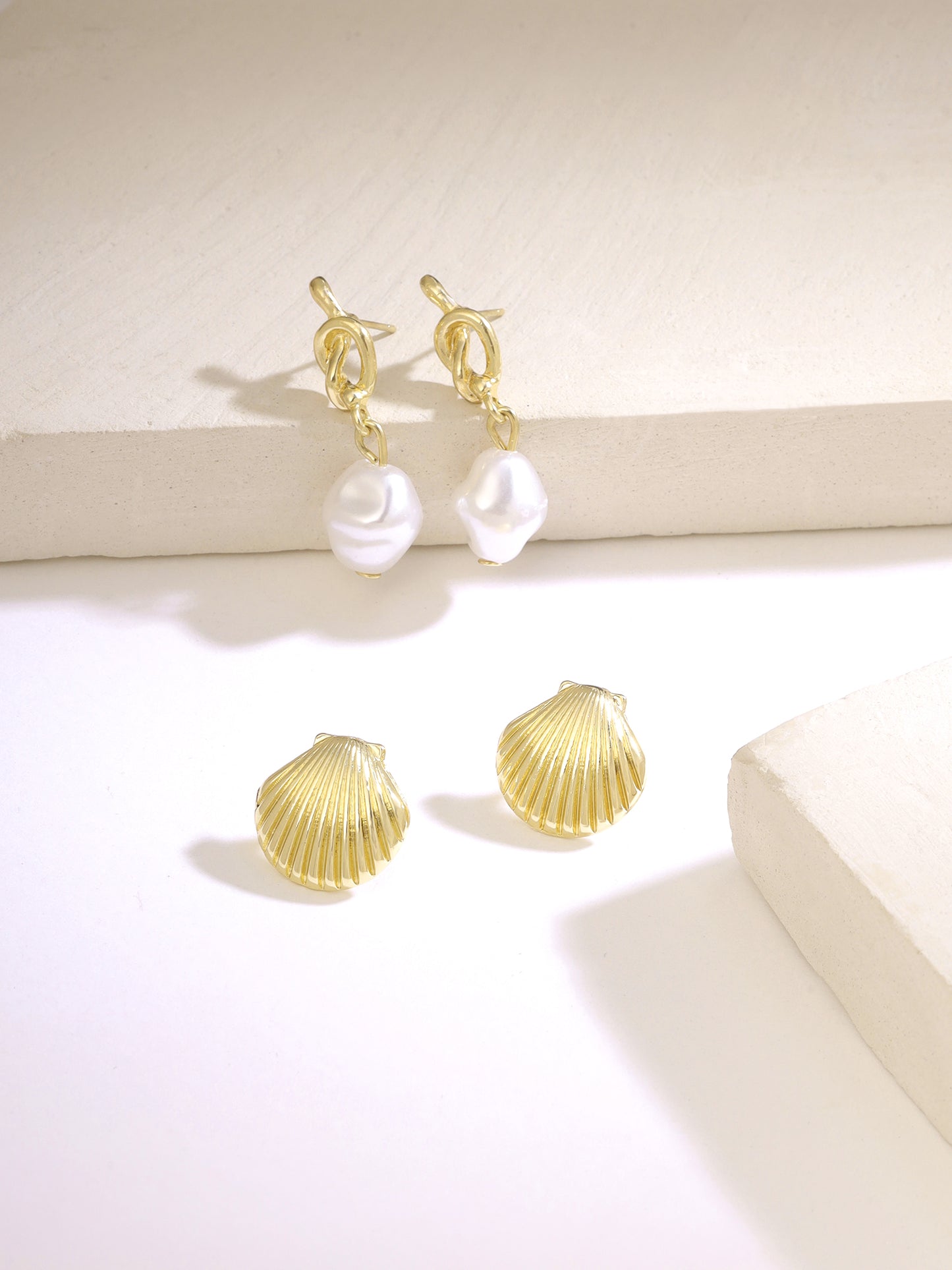 Yellow Chimes earrings - stylish drop earrings for women