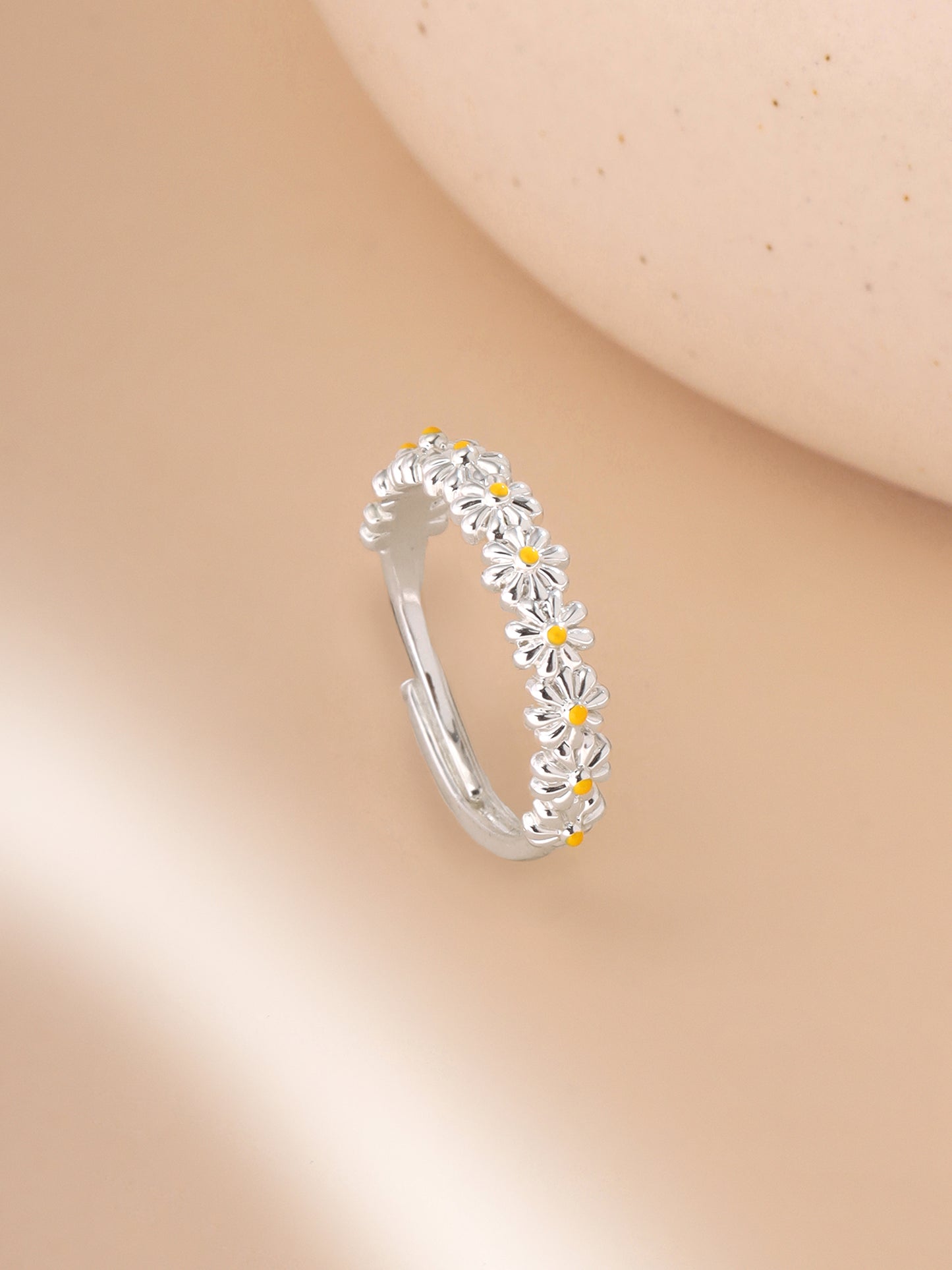 Yellow Chimes lightweight women ring - adds charm to any outfit