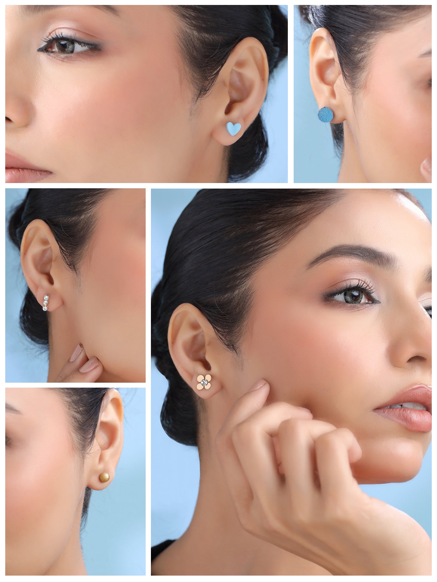 Yellow Chimes girls earrings - Elegant everyday earrings