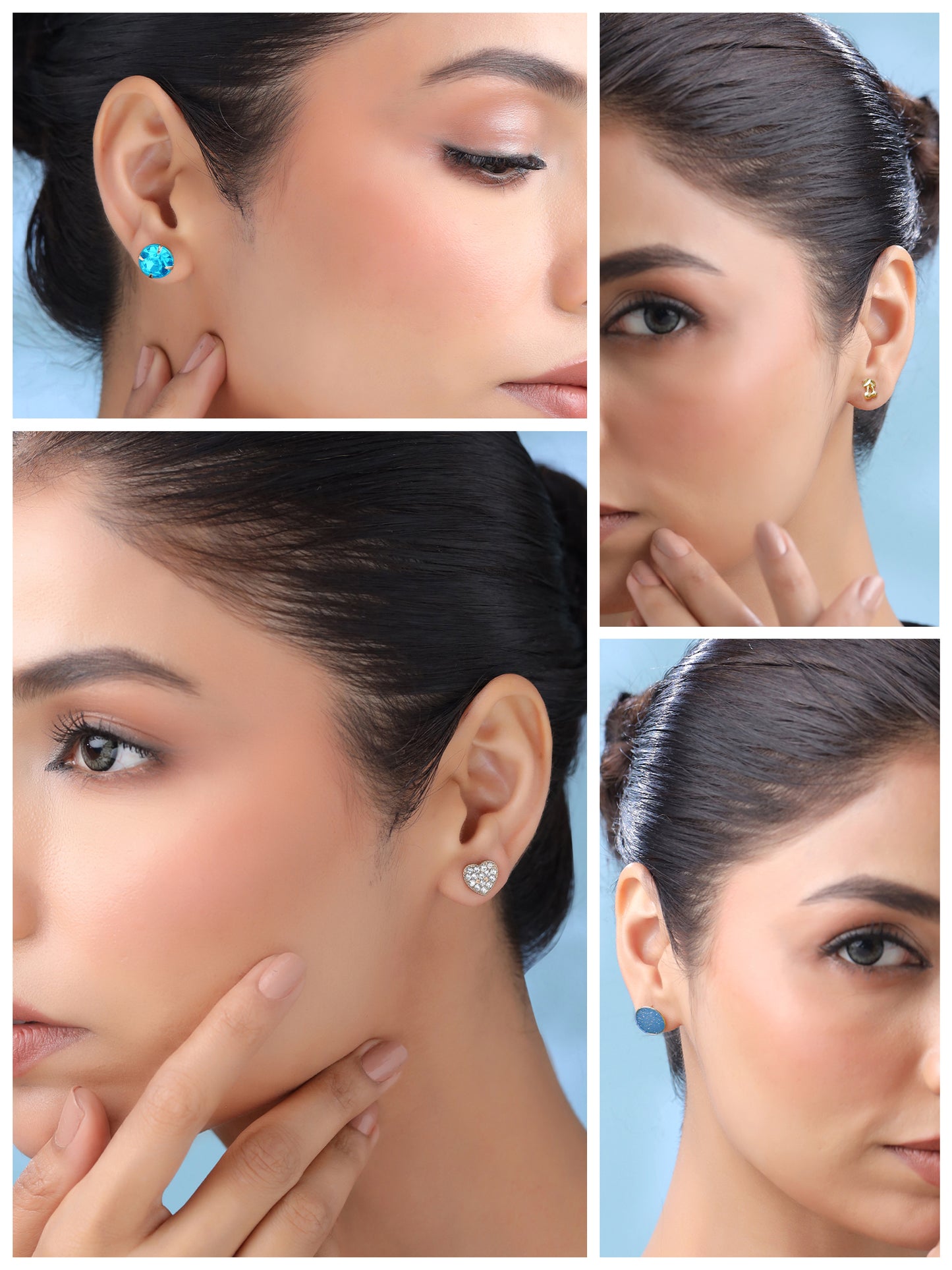 Yellow Chimes hoop earrings - ideal for parties