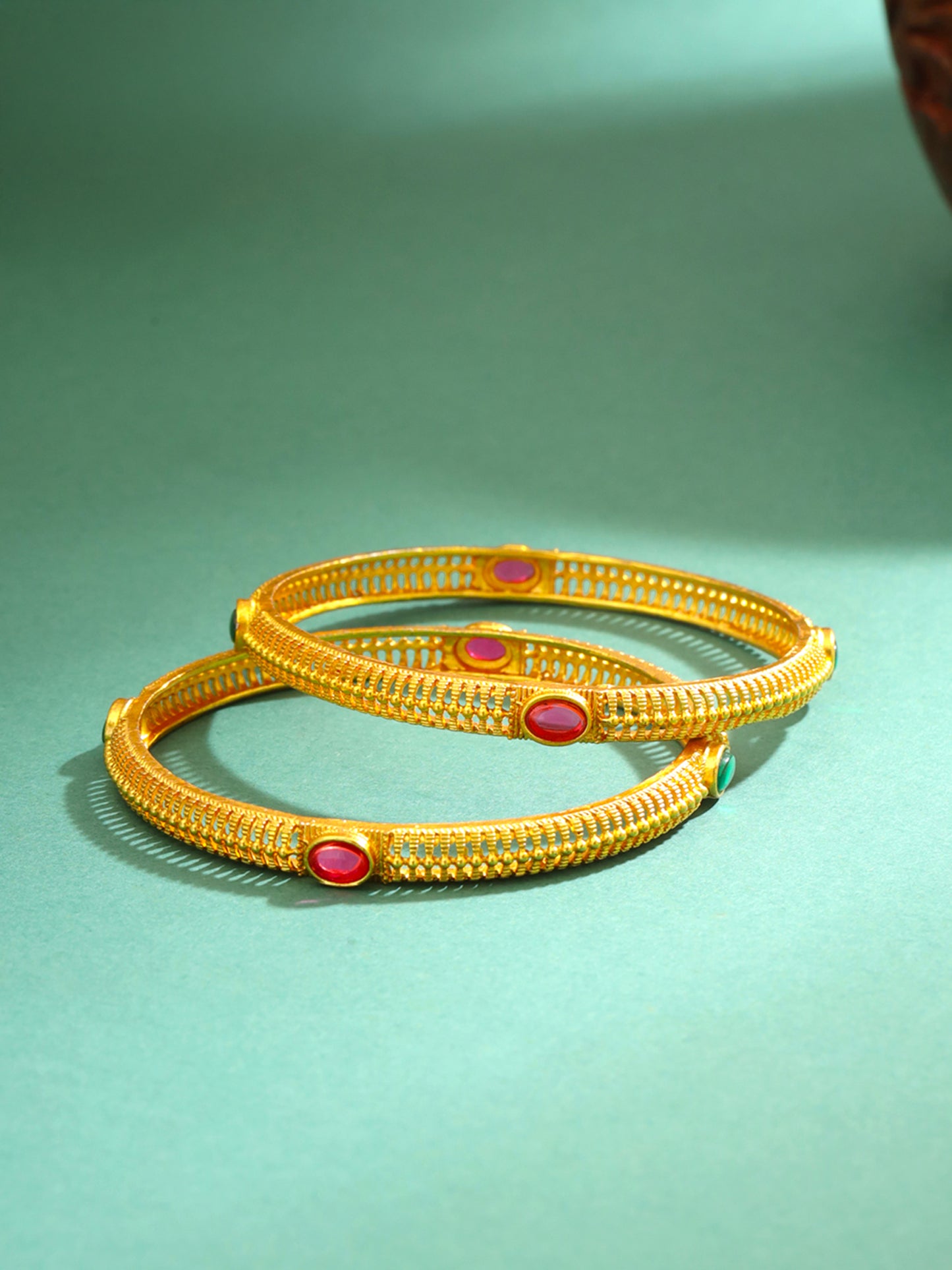 Yellow Chimes gold plated bracelets - Stylish gift option