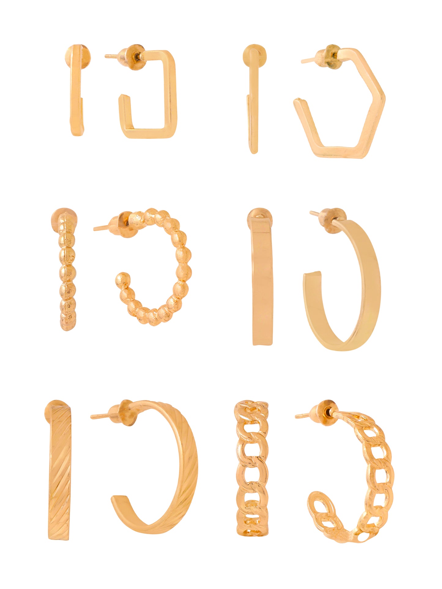 Yellow Chimes earrings - modern accessory for women