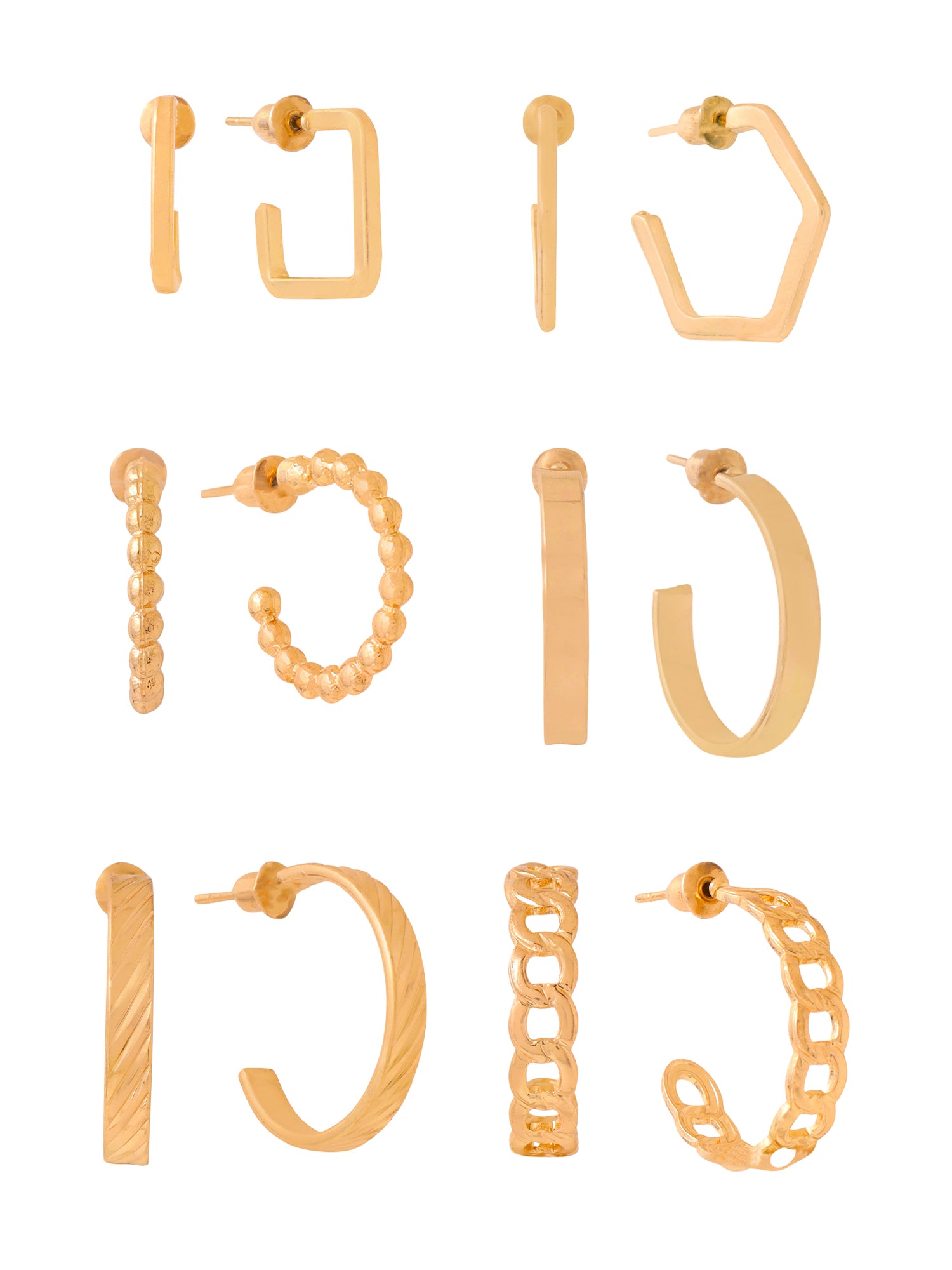 Yellow Chimes earrings - modern accessory for women