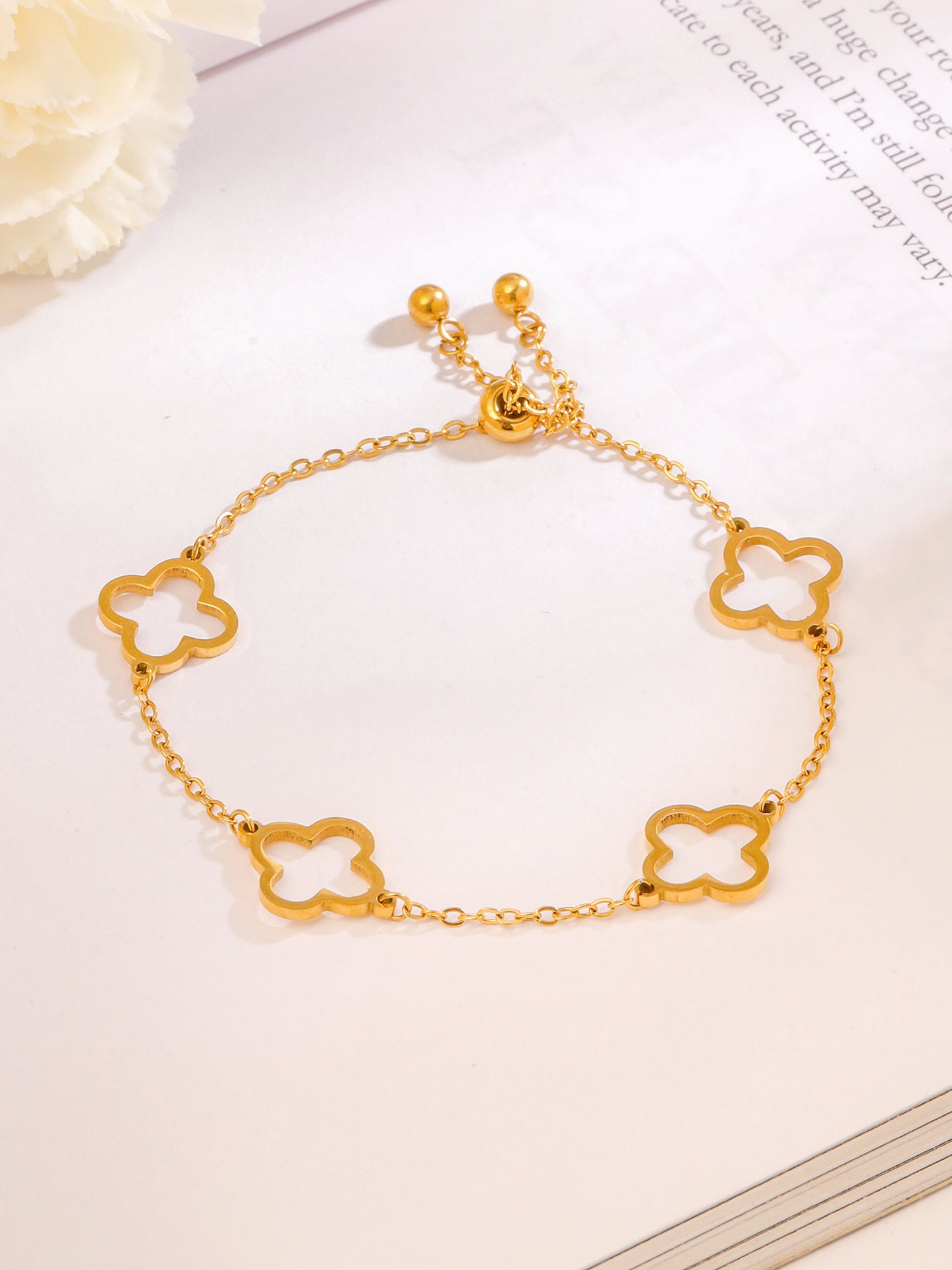 Yellow Chimes stylish anklet - Birthday gift idea