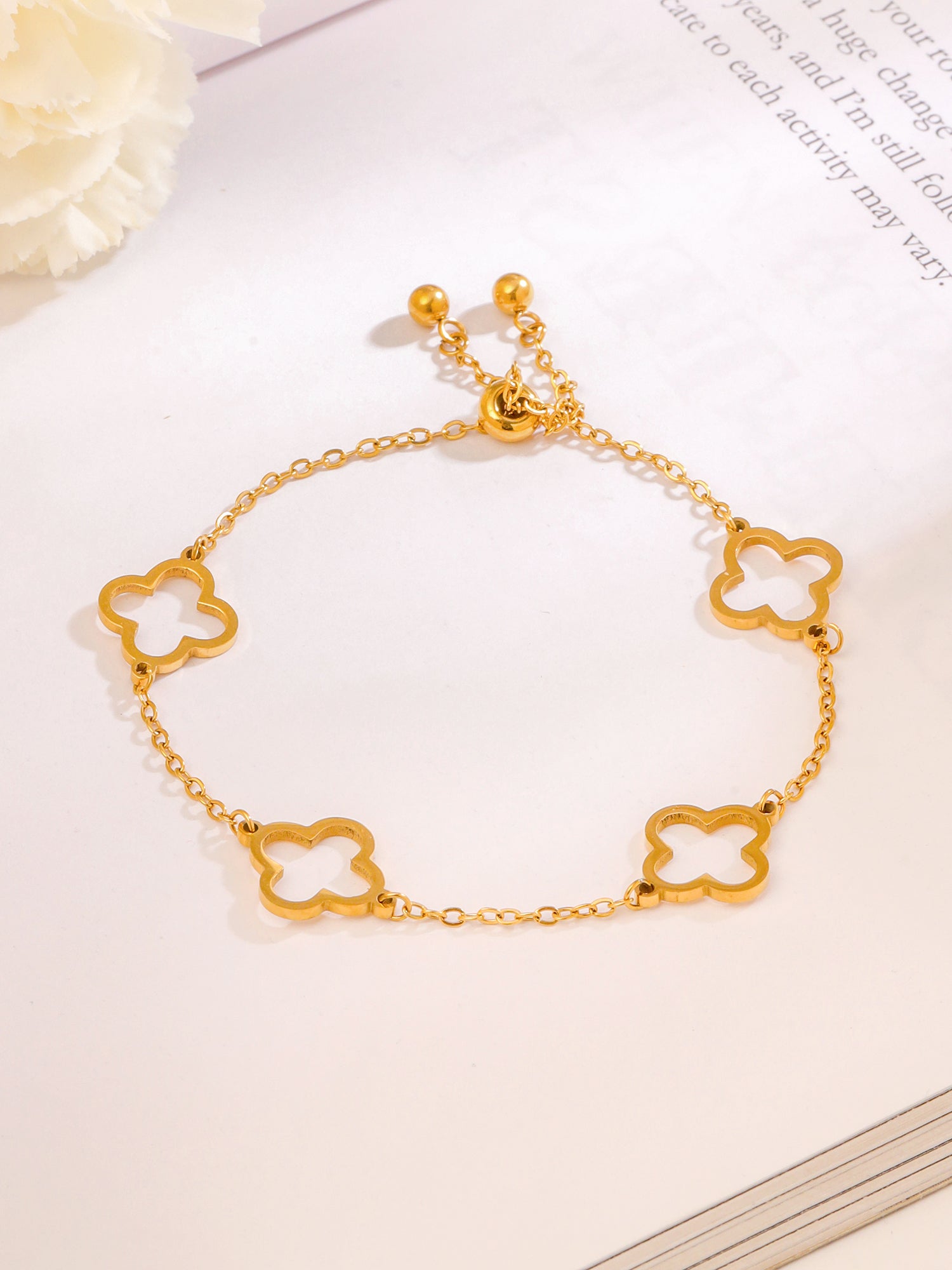 Yellow Chimes stylish anklet - Birthday gift idea