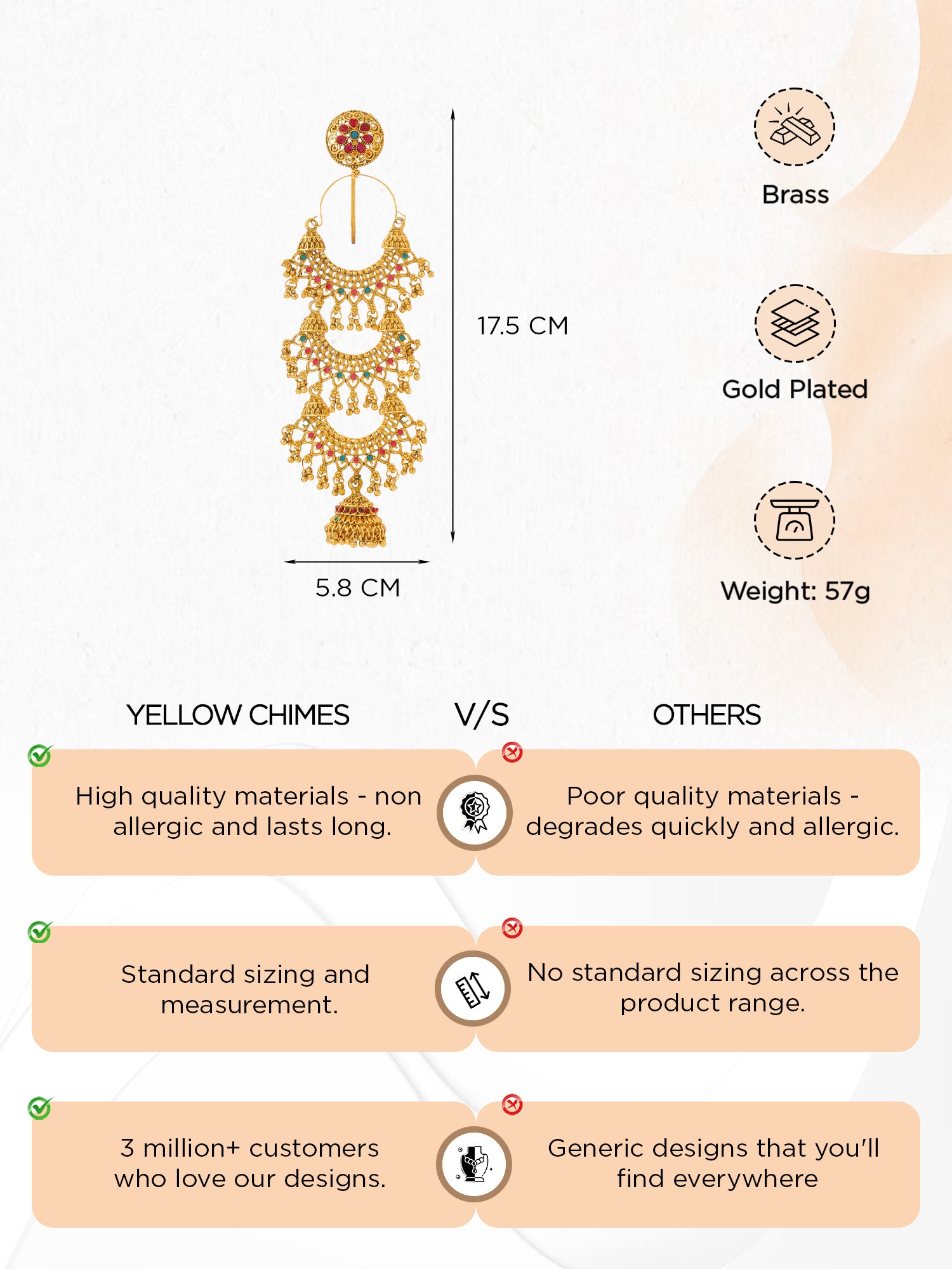 Yellow Chimes juda pin - traditional festive hairstyle