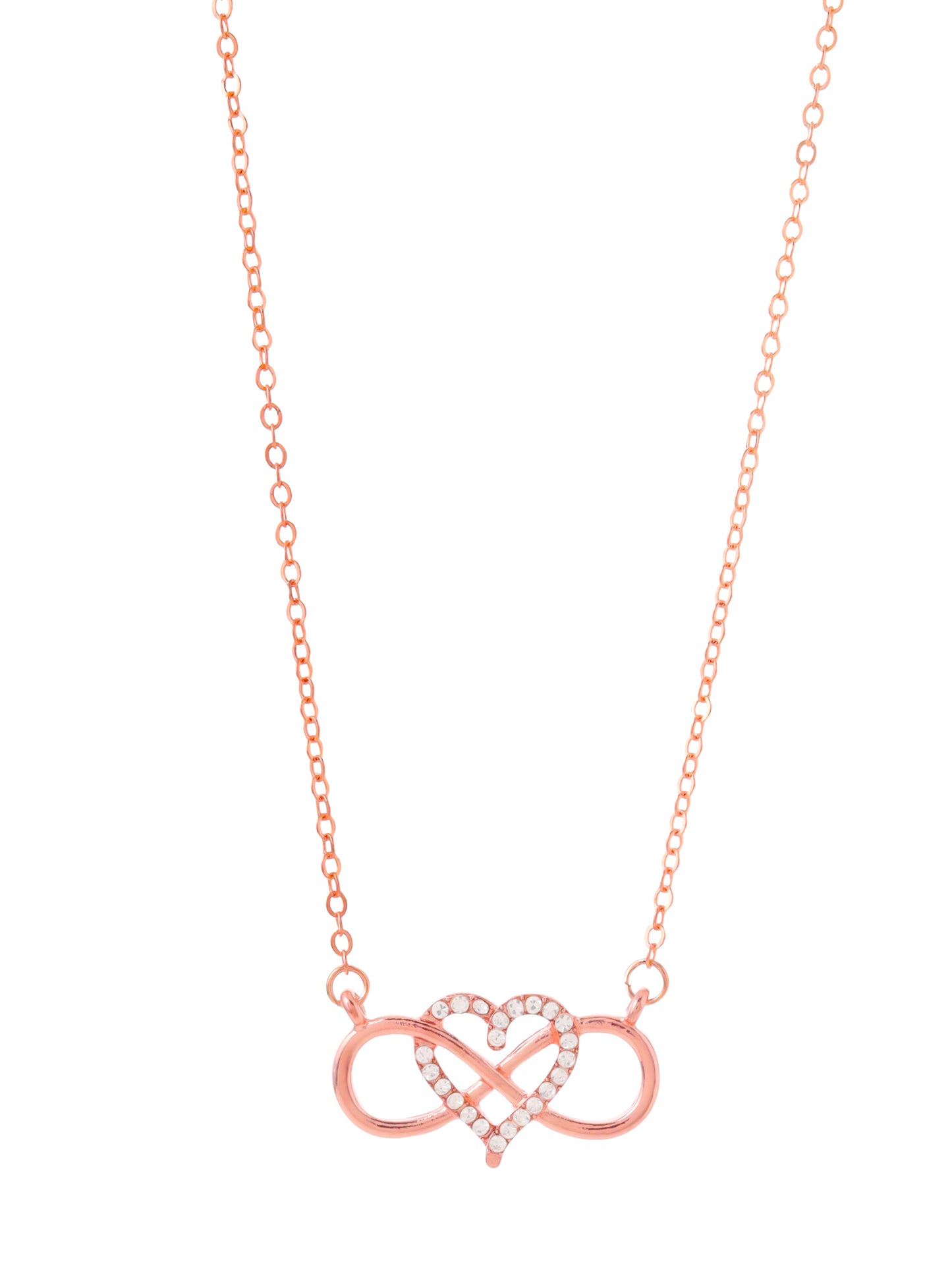 Yellow Chimes rose gold pendant - versatile daily wear