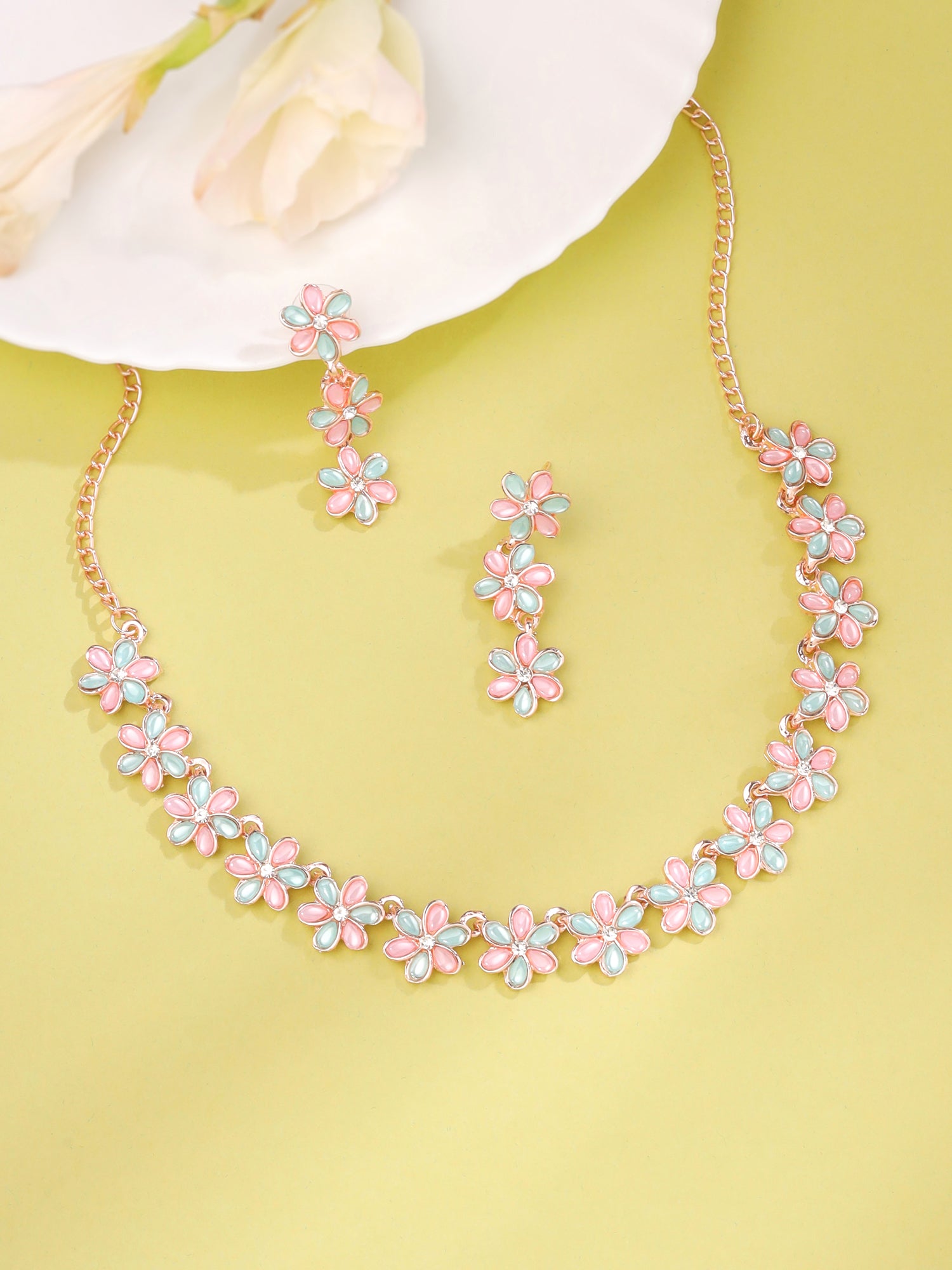 Yellow Chimes Elegant Jewelry - Complement any dress or saree