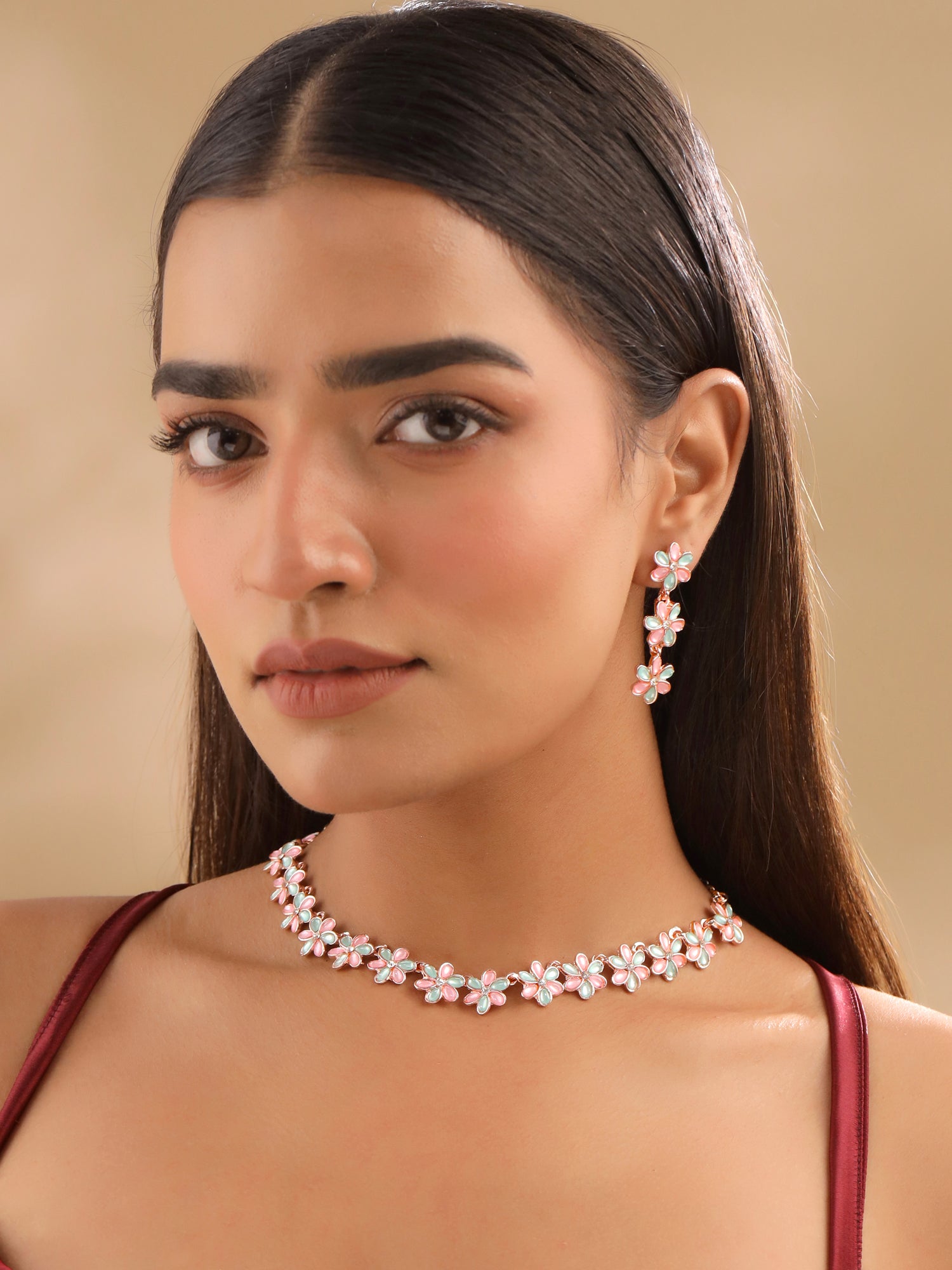 Yellow Chimes Jewellery Set - Stylish accessory for weddings