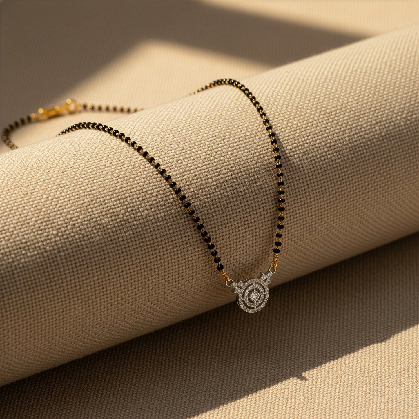 Yellow Chimes mangalsutra - daily wear elegance