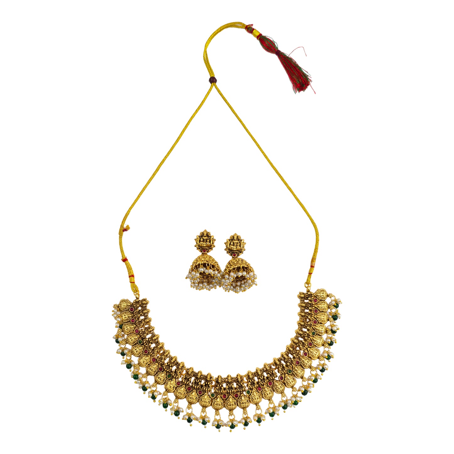 Yellow Chimes Matching Earrings - Perfect for special occasions
