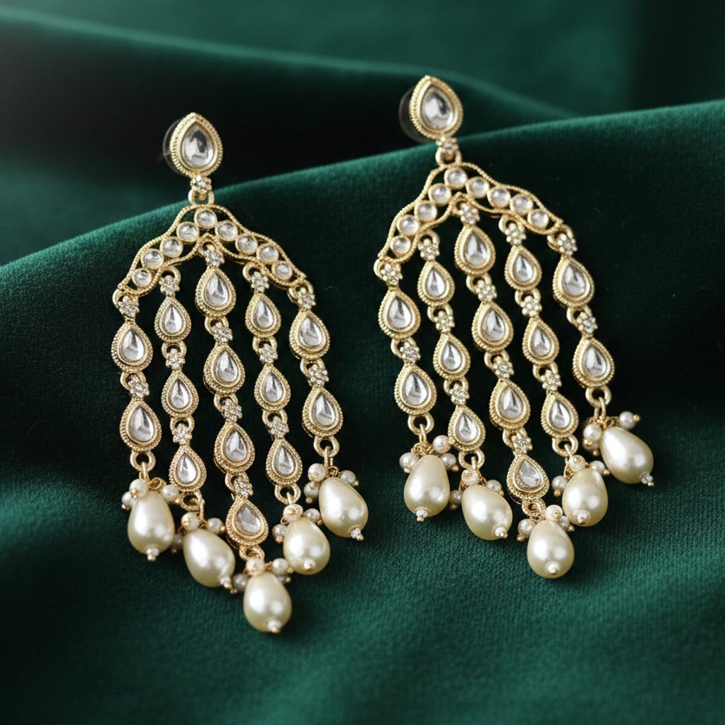 Yellow Chimes Gold Plated Earrings - Lightweight comfort for long wear