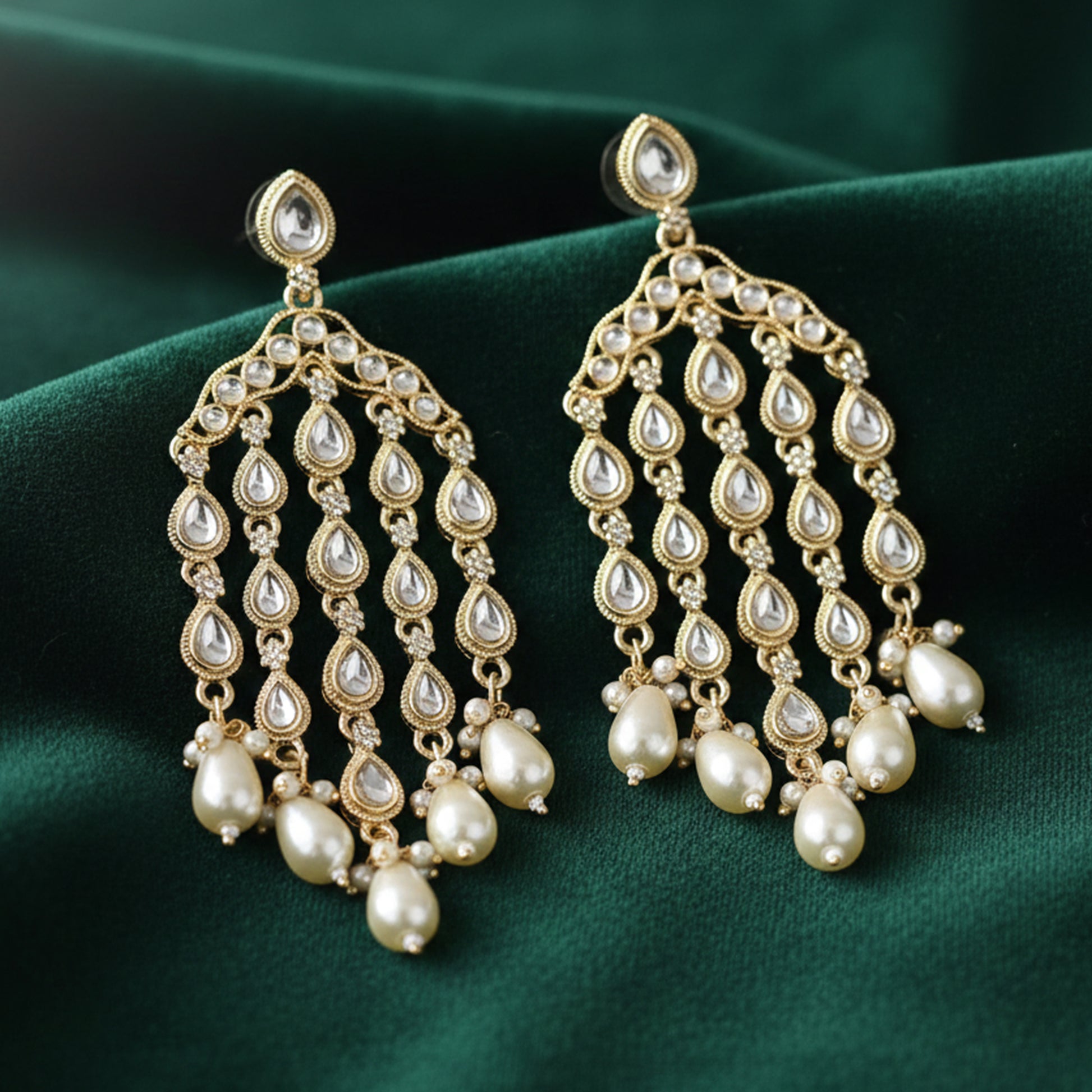 Yellow Chimes Gold Plated Earrings - Lightweight comfort for long wear