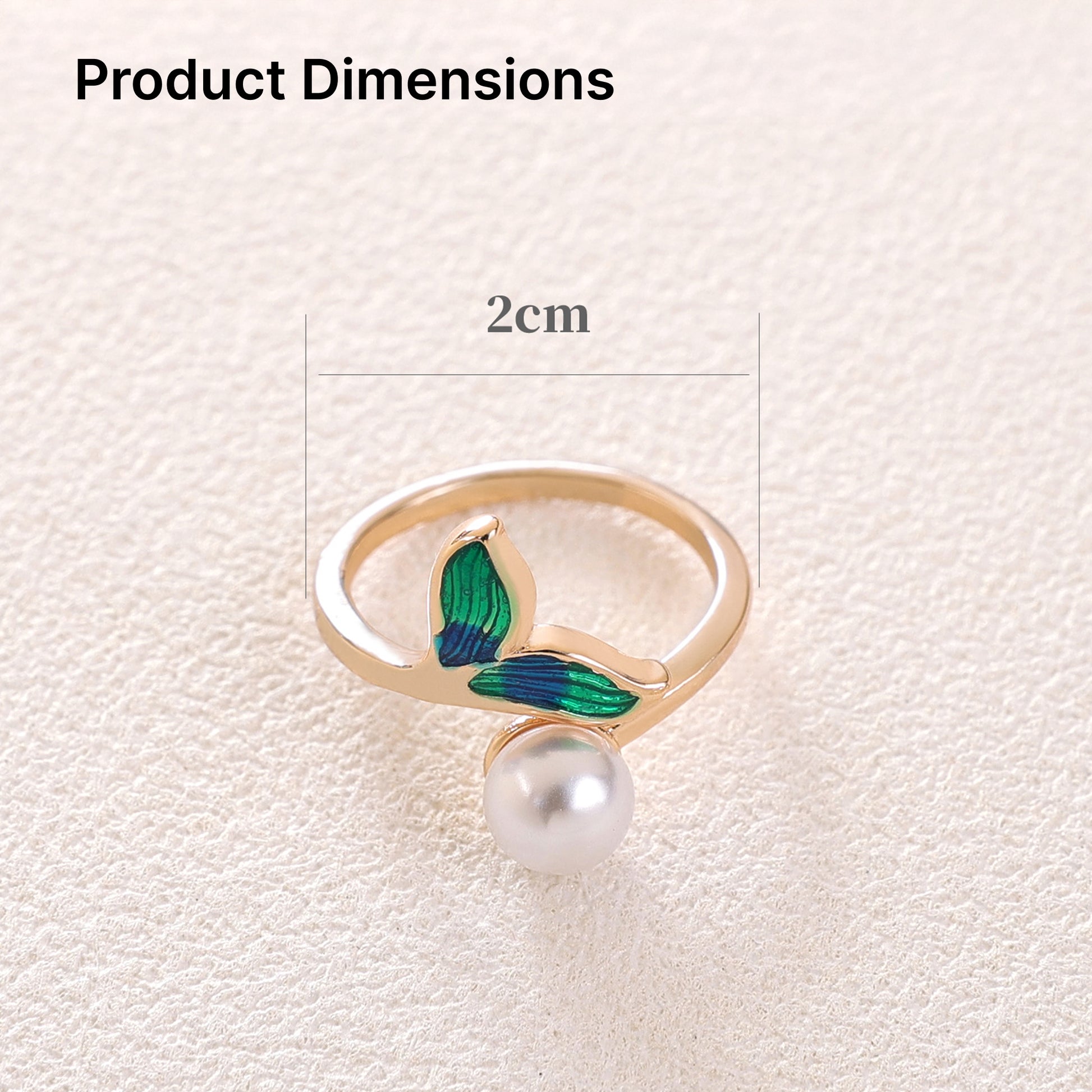 Yellow Chimes women's ring - Casual chic style