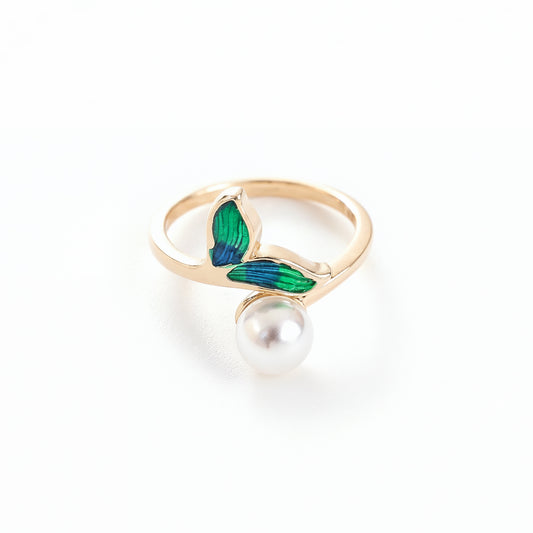 Yellow Chimes elegant ring - Trendy outfit enhancer