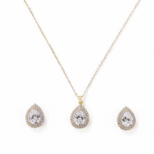 Yellow Chimes elegant necklace set - Stylish for every event