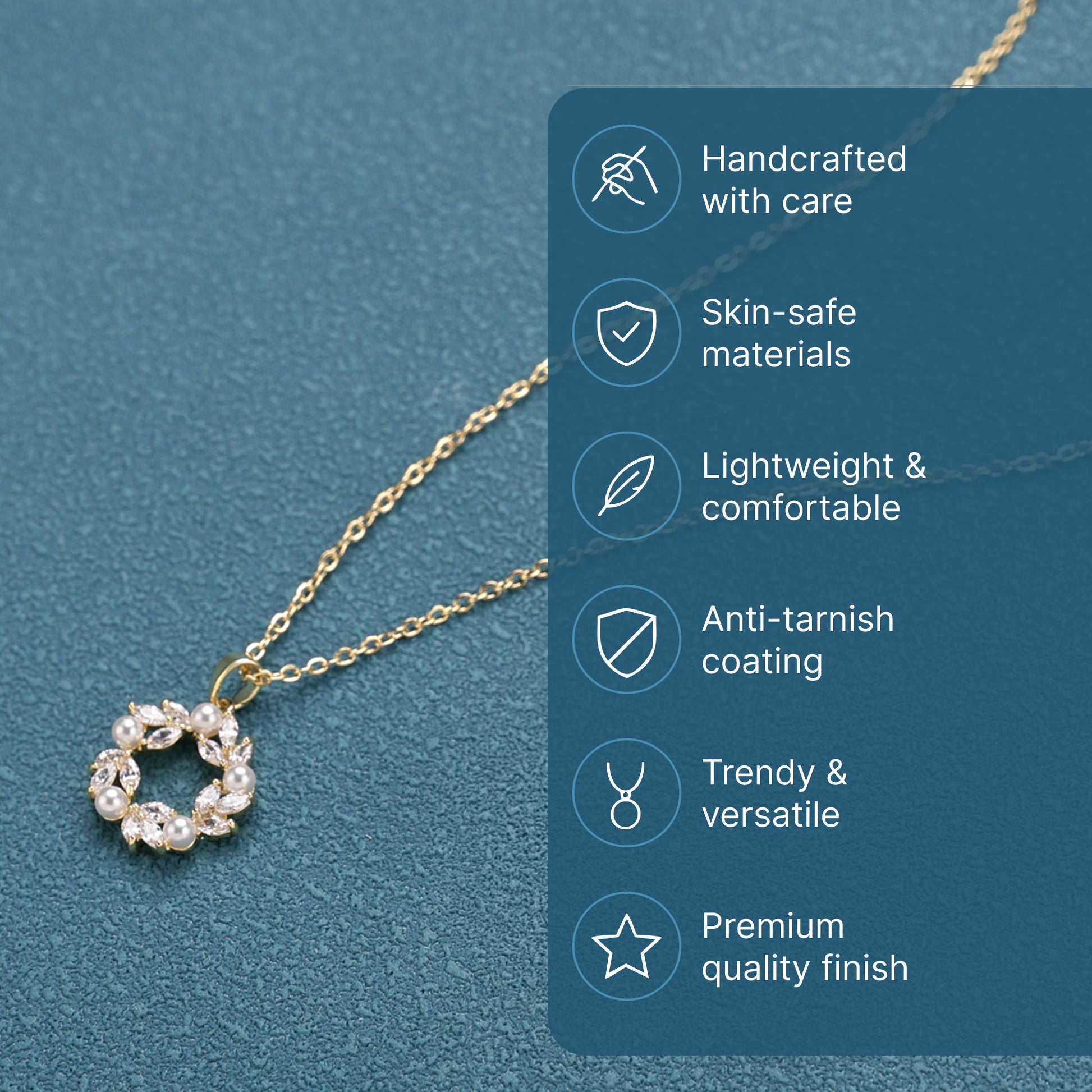 Yellow Chimes floral crystal pendant necklace - elegant party accessory