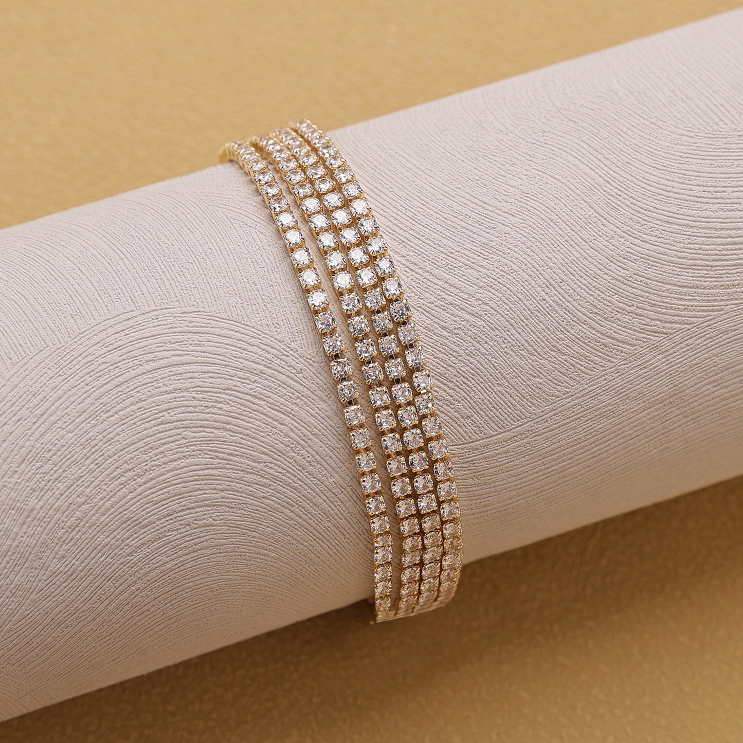 Yellow Chimes chain bracelet - minimal accessories for women
