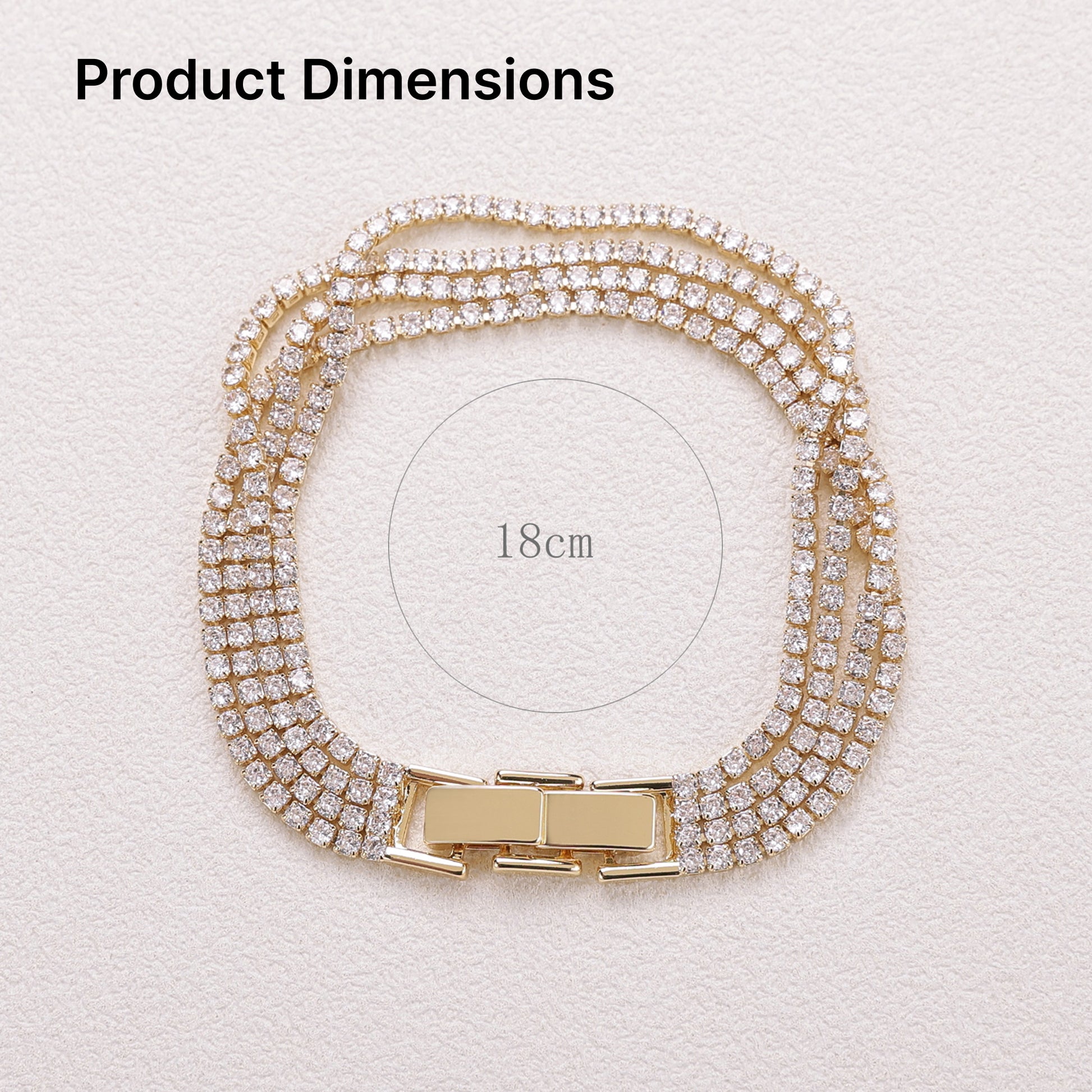 Yellow Chimes gold bracelet - perfect gift for women