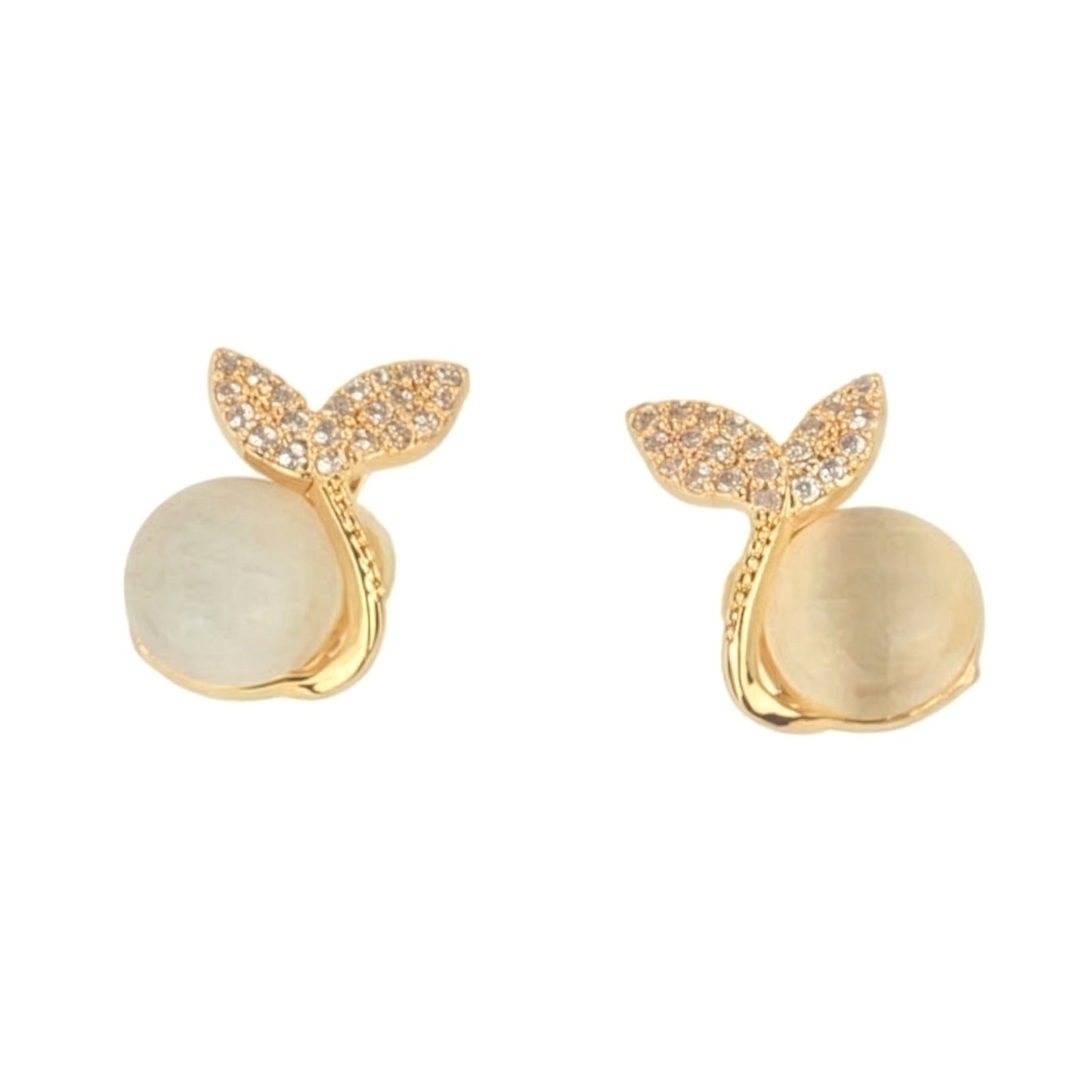 Yellow Chimes fantasy inspired earrings - Beautiful everyday wear