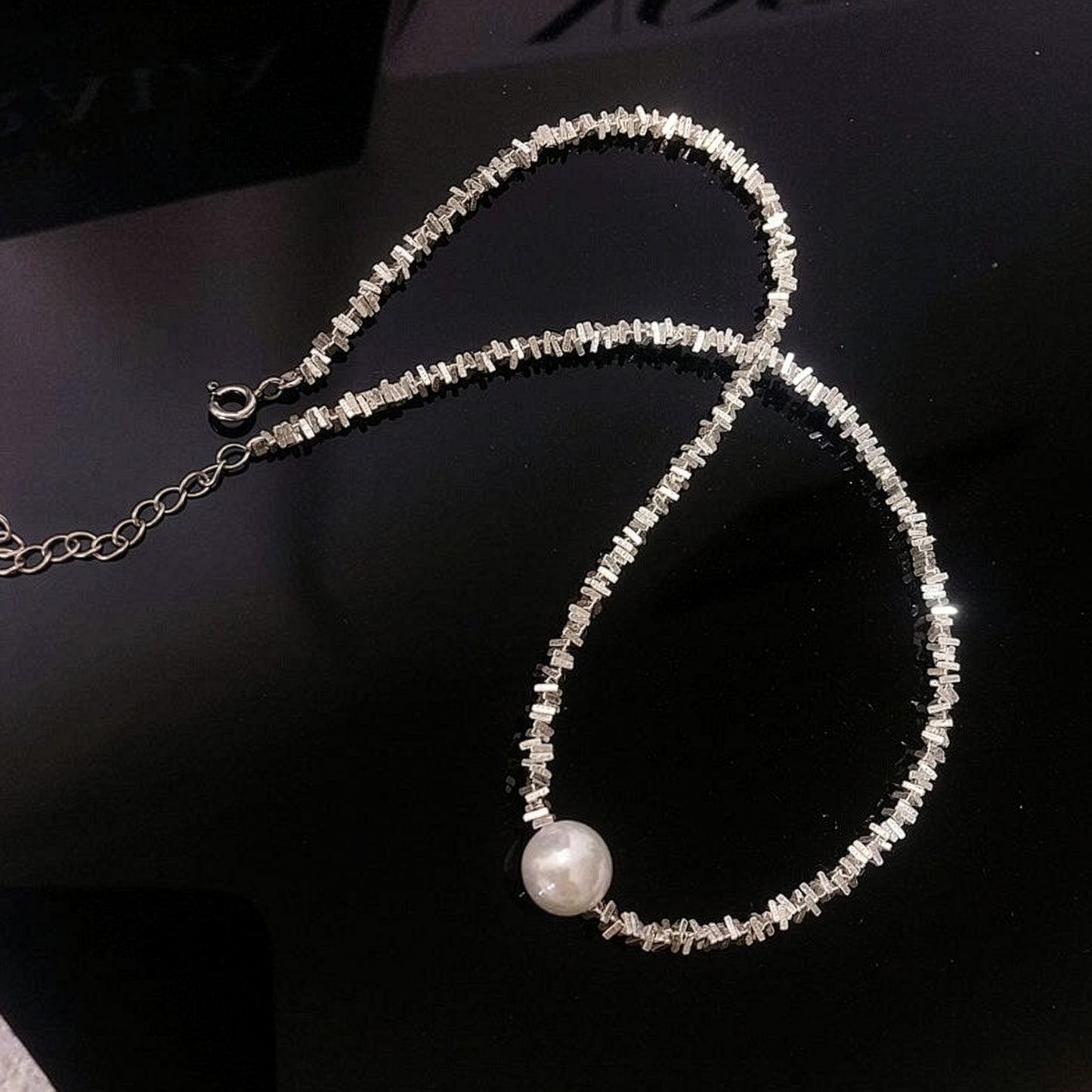Yellow Chimes pearl accent jewelry - office wear