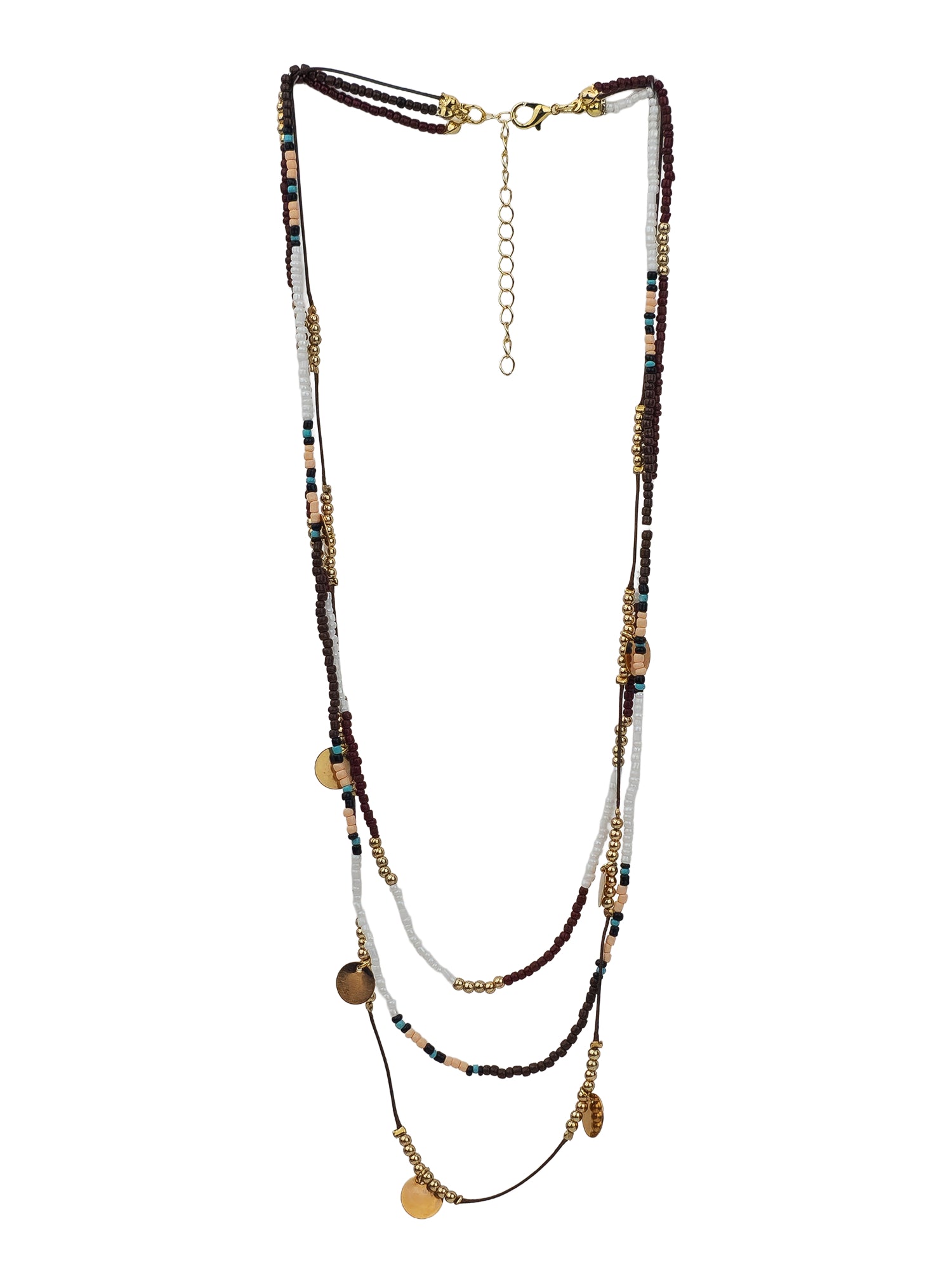 Yellow Chimes lightweight charm necklace - trendy fashion jewelry
