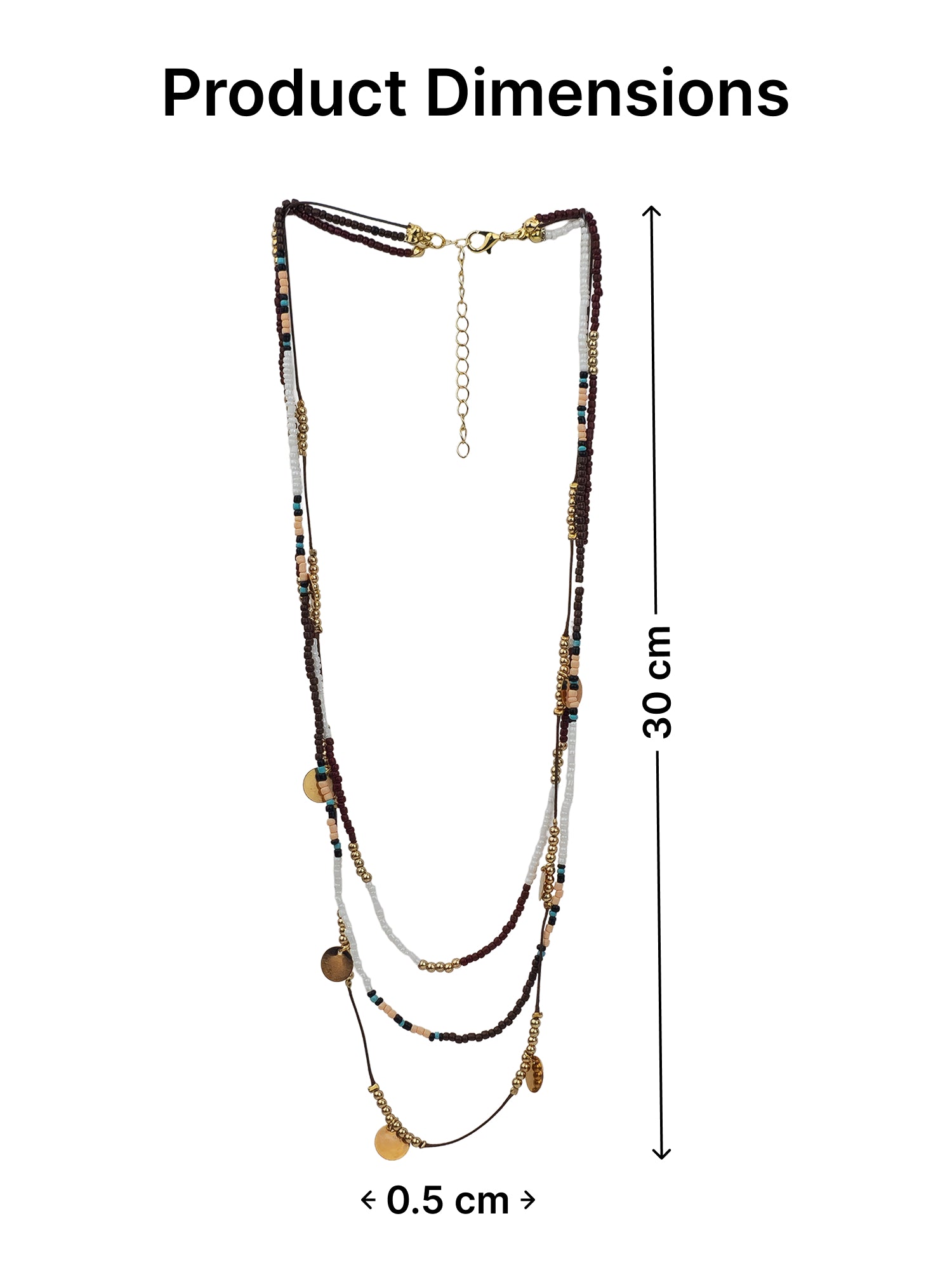 Yellow Chimes stylish charm necklace - gift for her