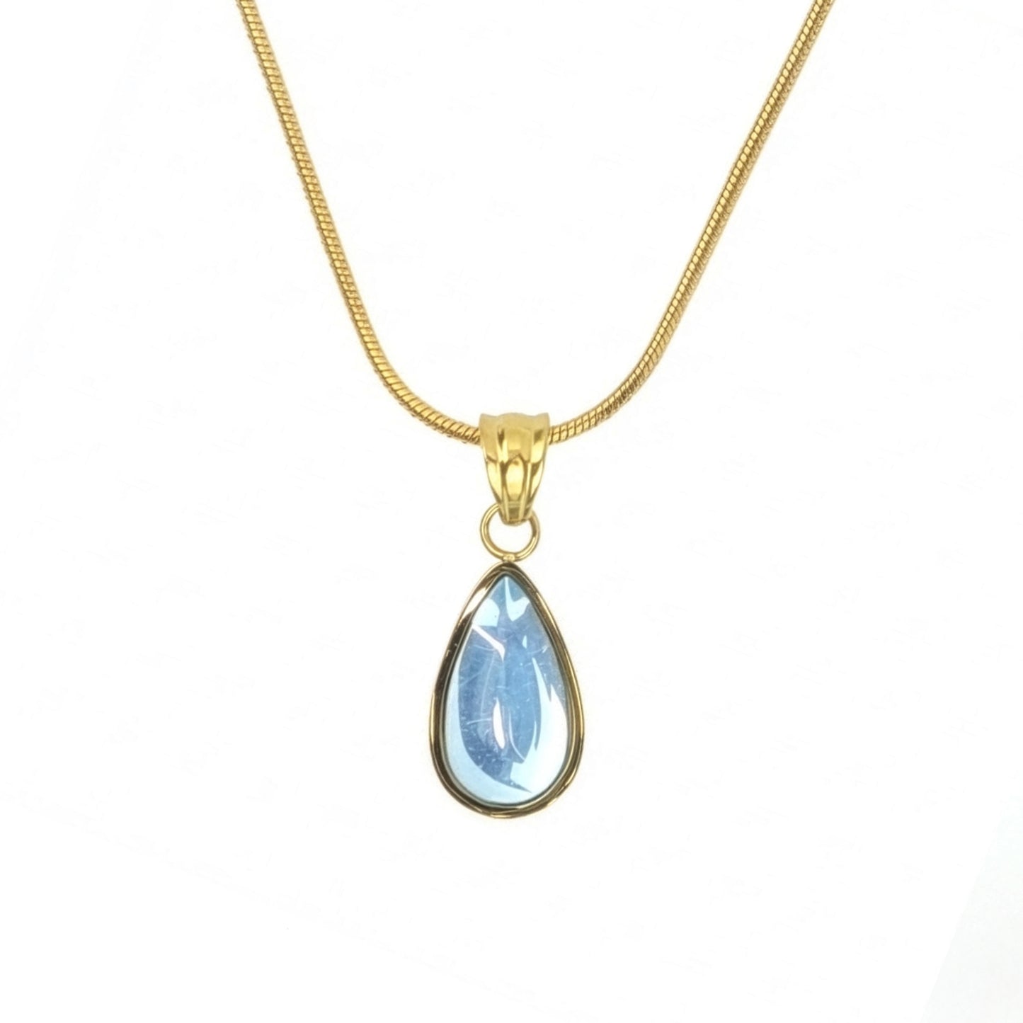 Yellow Chimes necklace - perfect for special occasions