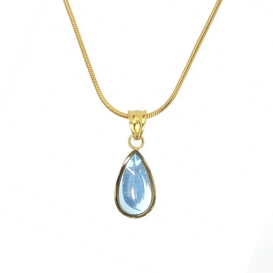Yellow Chimes necklace - perfect for special occasions