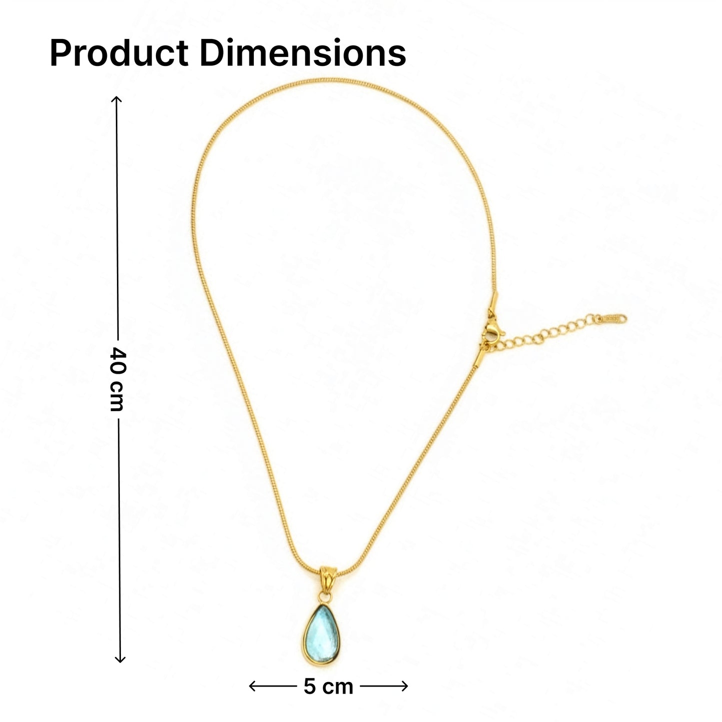 Yellow Chimes gold plated pendant - elegant party jewelry