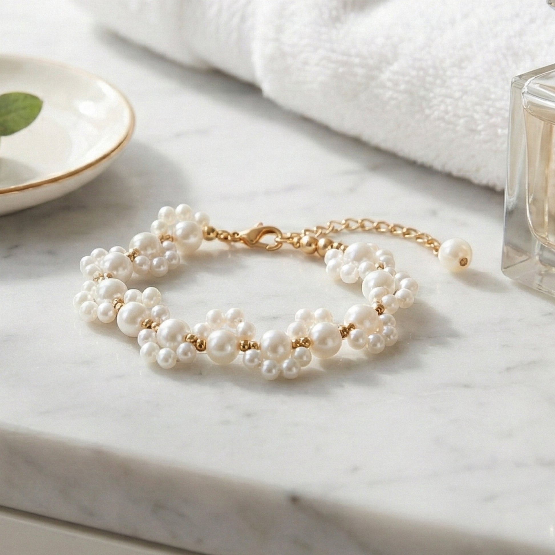 Yellow Chimes pearl bracelet - thoughtful gifting option
