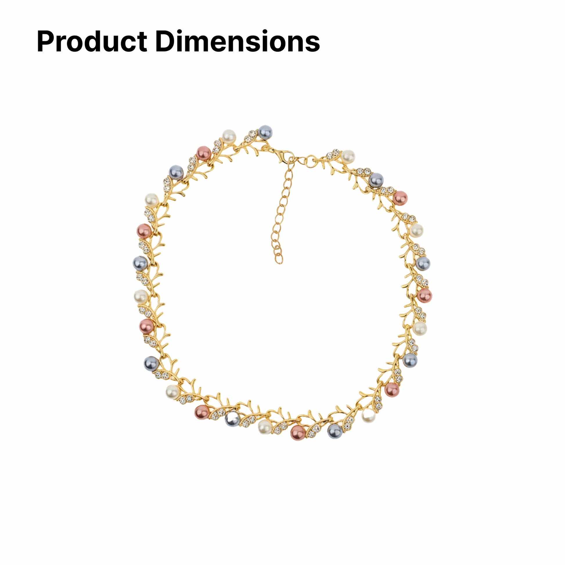 Yellow Chimes CZ Pendant Necklace - Women’s Elegant Jewelry