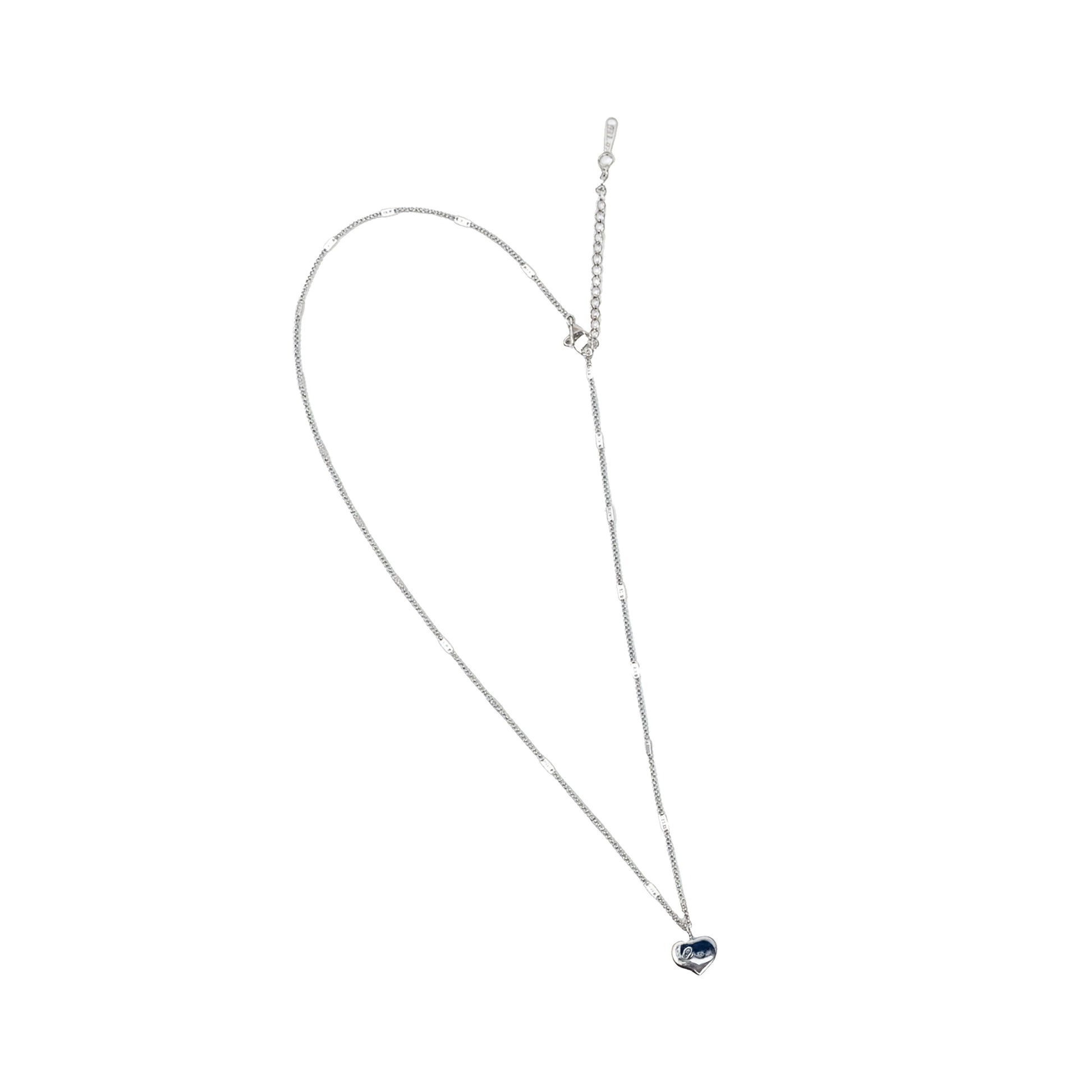 Yellow Chimes feminine silver necklace - birthday gift