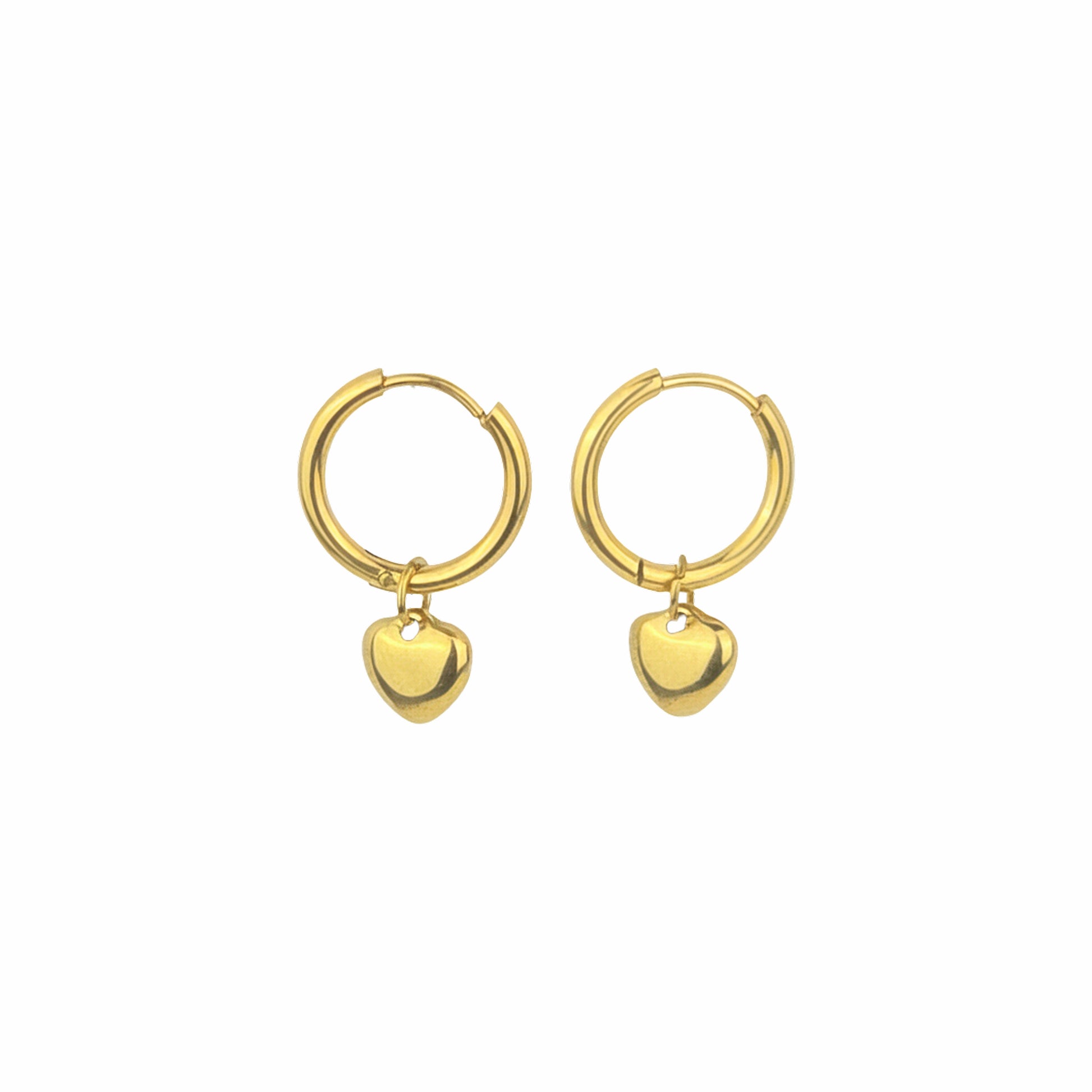 Yellow Chimes chic hoop earrings - perfect gift for women