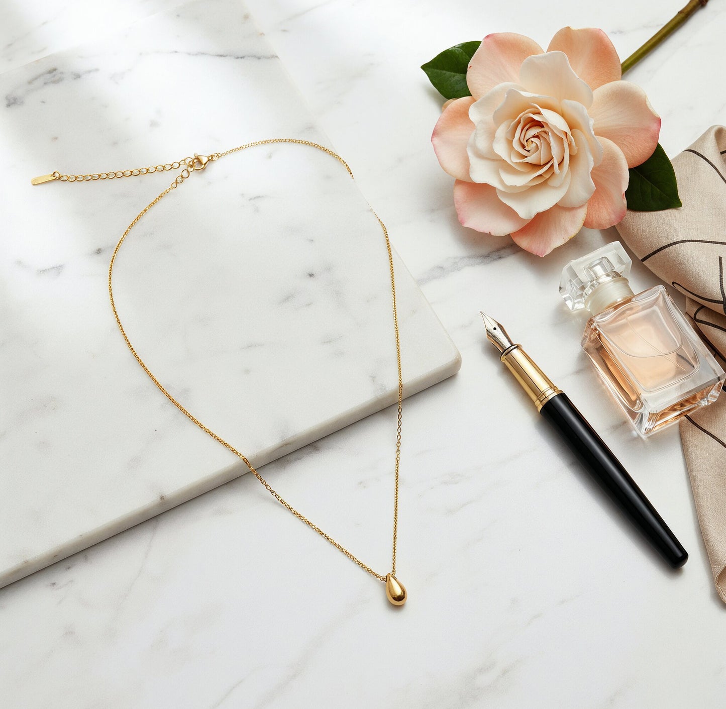 Yellow Chimes Gold Plated Necklace - Gift for birthdays